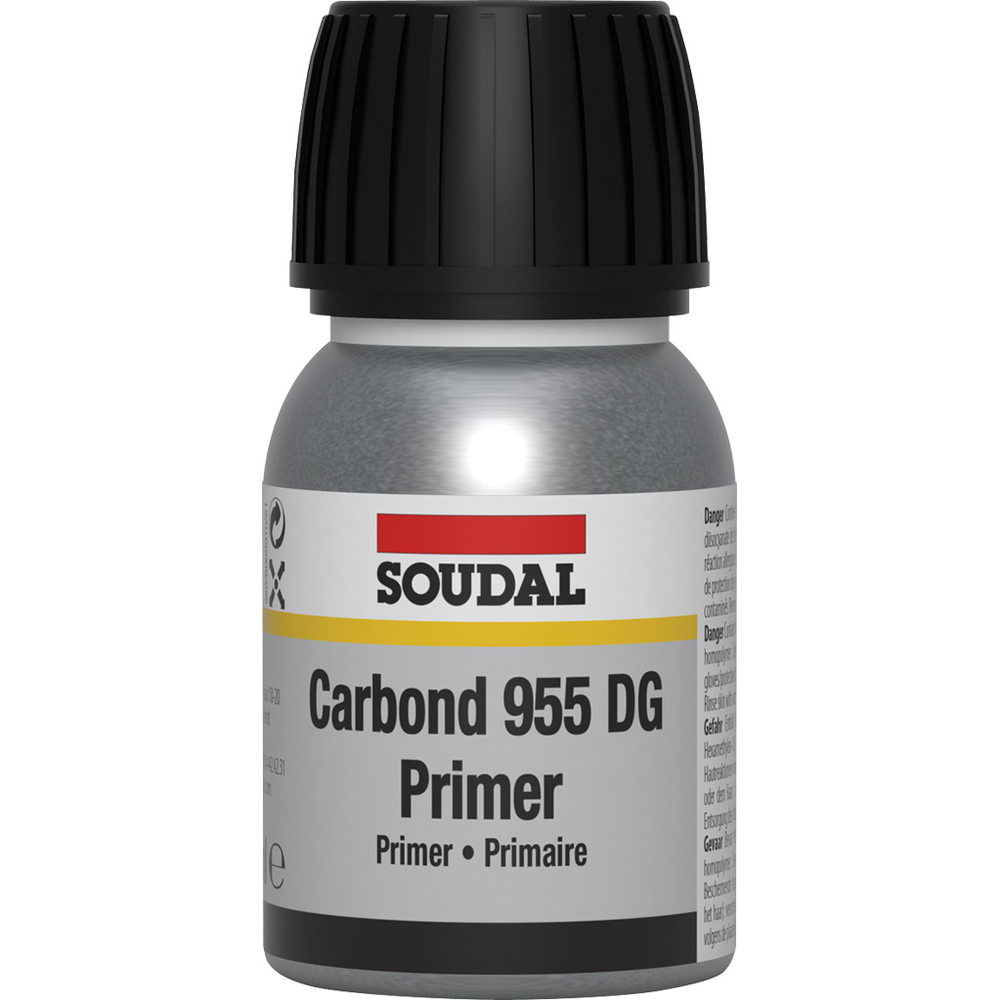 6 boîtes métalliques 30 ml primaire carbond 955 dg - SOUDAL - 105928