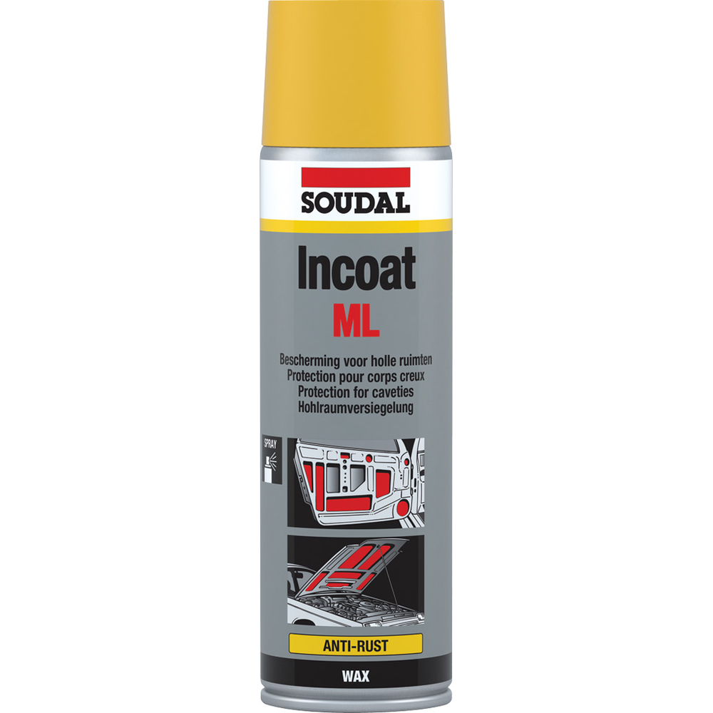 12 aérosols 500ml de incoat ml corps creux brun clair - SOUDAL - 106711