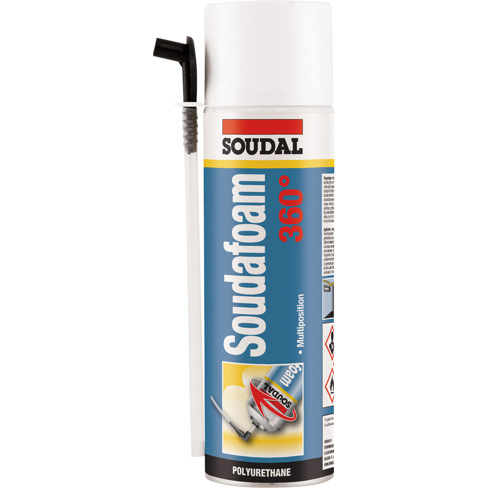 12 aérosols 510ml de SOUDAFOAM 360° - B3 beige - SOUDAL - 109628