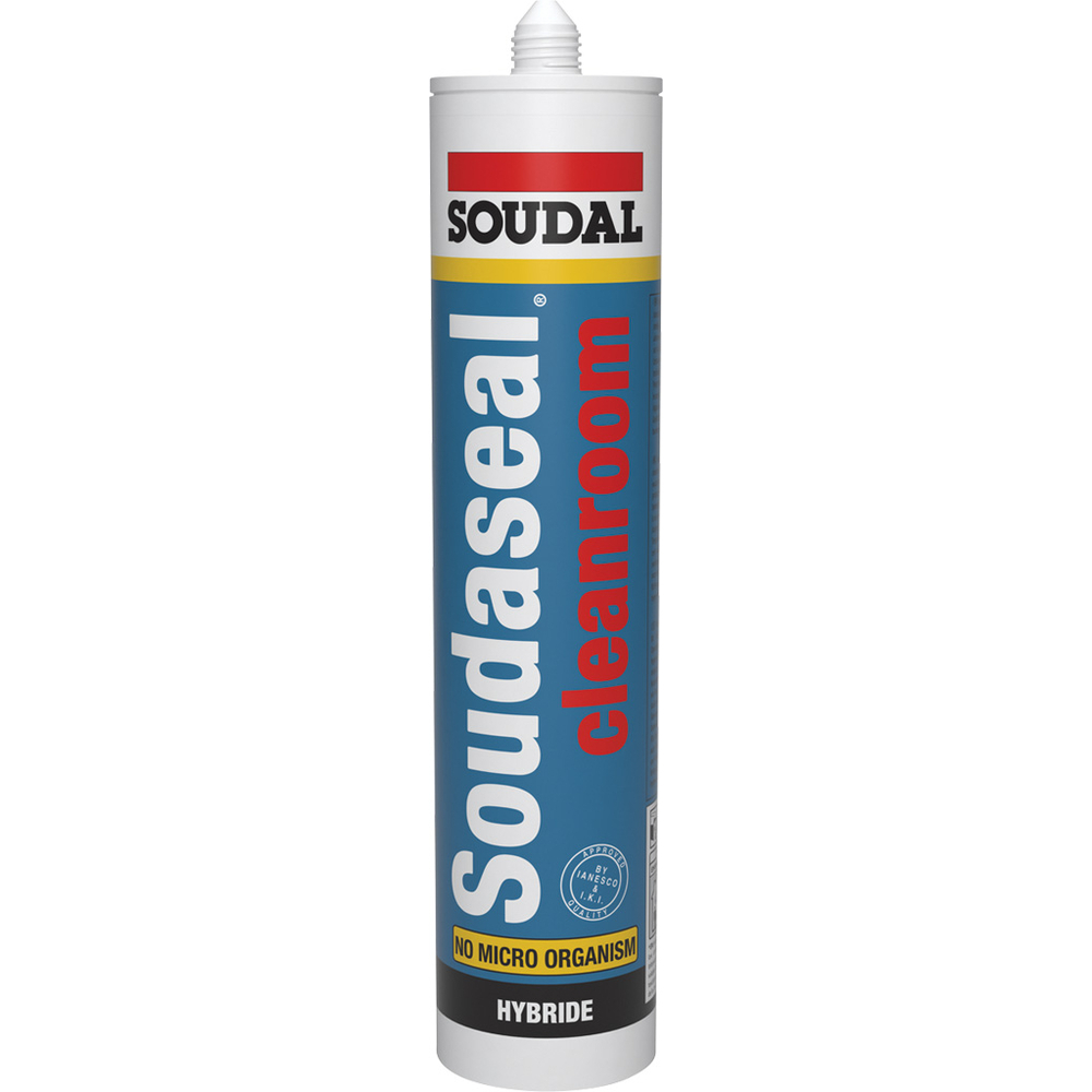 12 cartouches 290 ml SOUDASEAL cleanroom blanc - SOUDAL - 112302