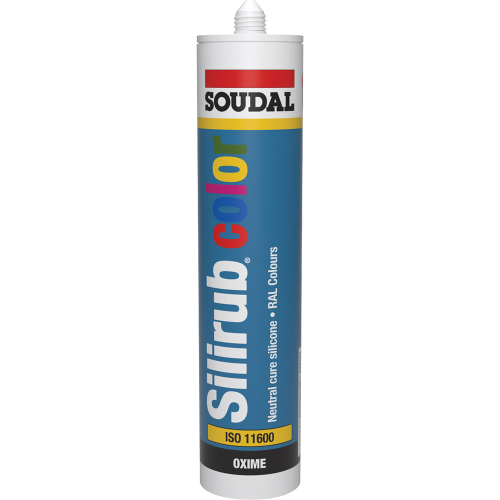15 cartouches 300 ml SILIRUB color ral 7039 gris quartz - SOUDAL - 113228