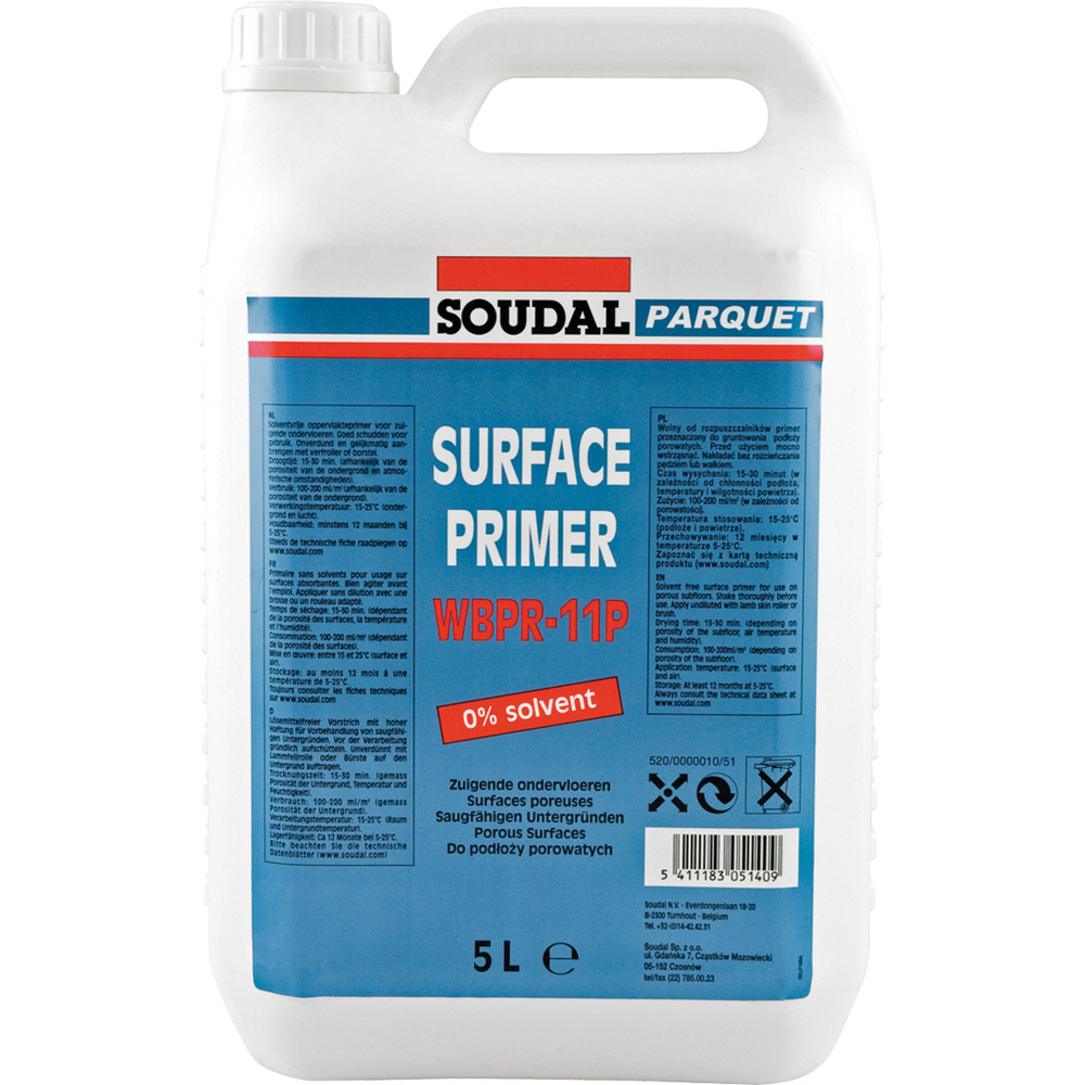 Bidon 5L primaire wbpr-11p - SOUDAL - 113357