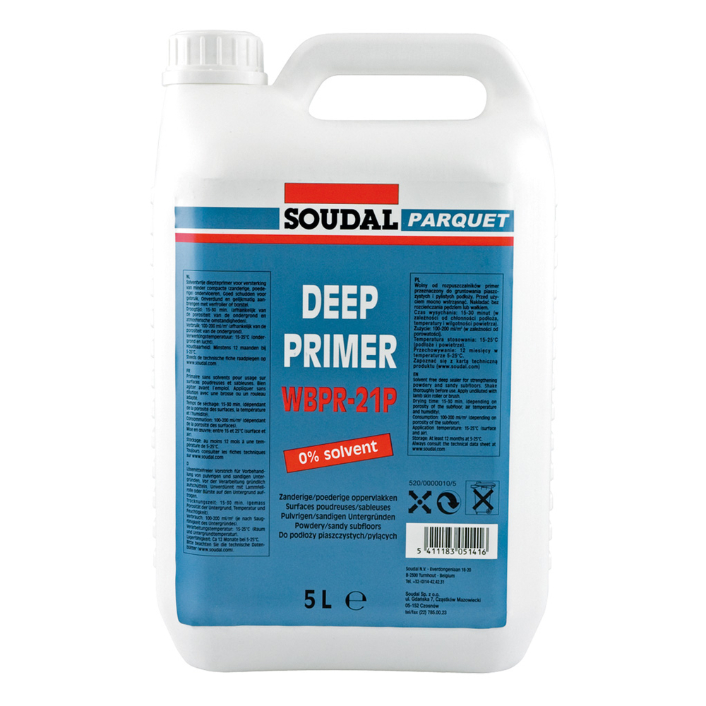 Bidon 5L primaire wbpr-21p - SOUDAL - 113358