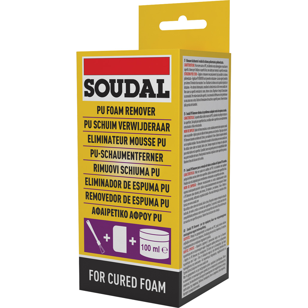 Carton de 6 PU remover 100 ml - SOUDAL - 115778