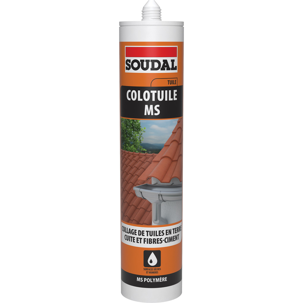 12 cartouches 290 ml soudal colotuile ms - SOUDAL - 117878