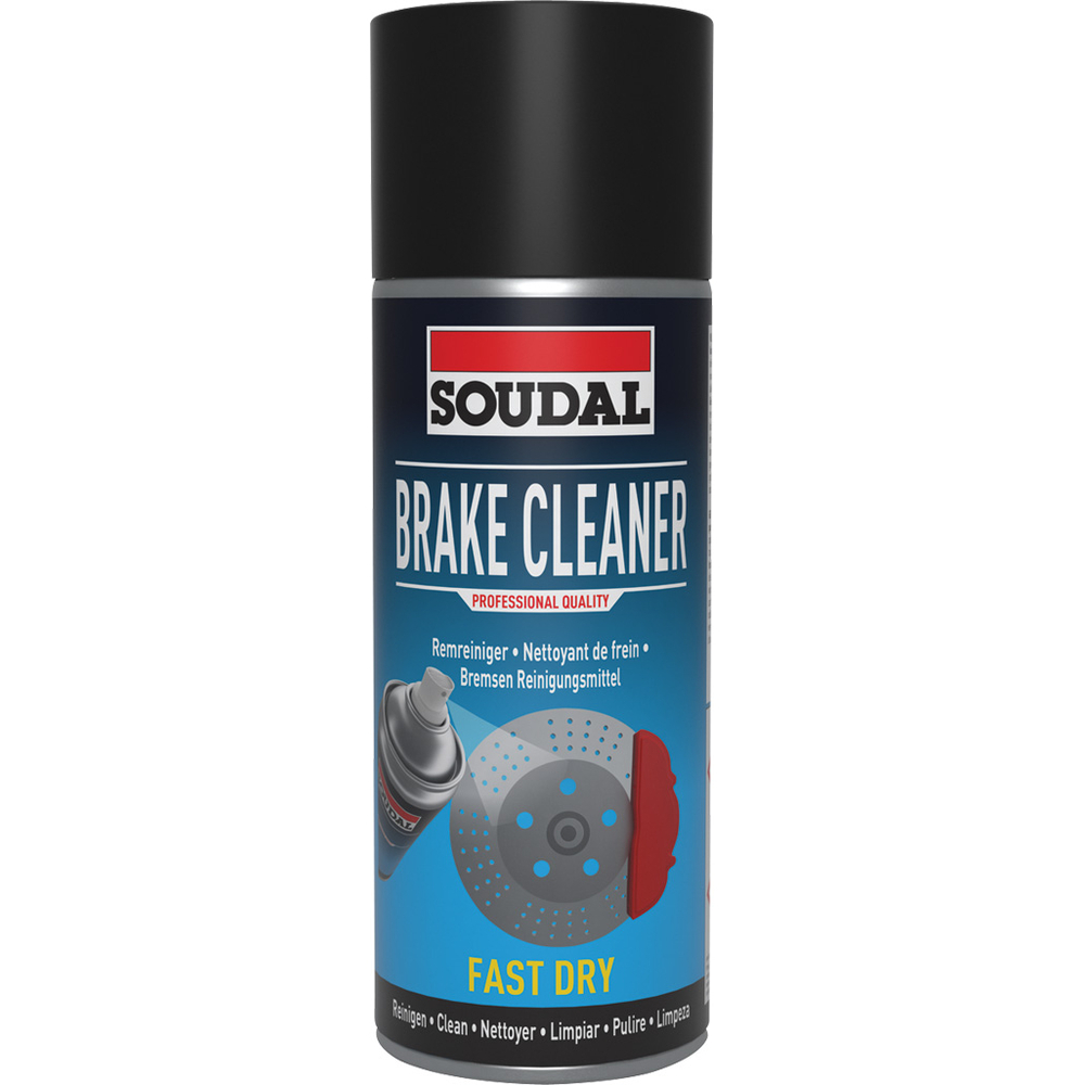 6 aérosols 400ml de brake cleaner - nettoyant freins - SOUDAL - 119712