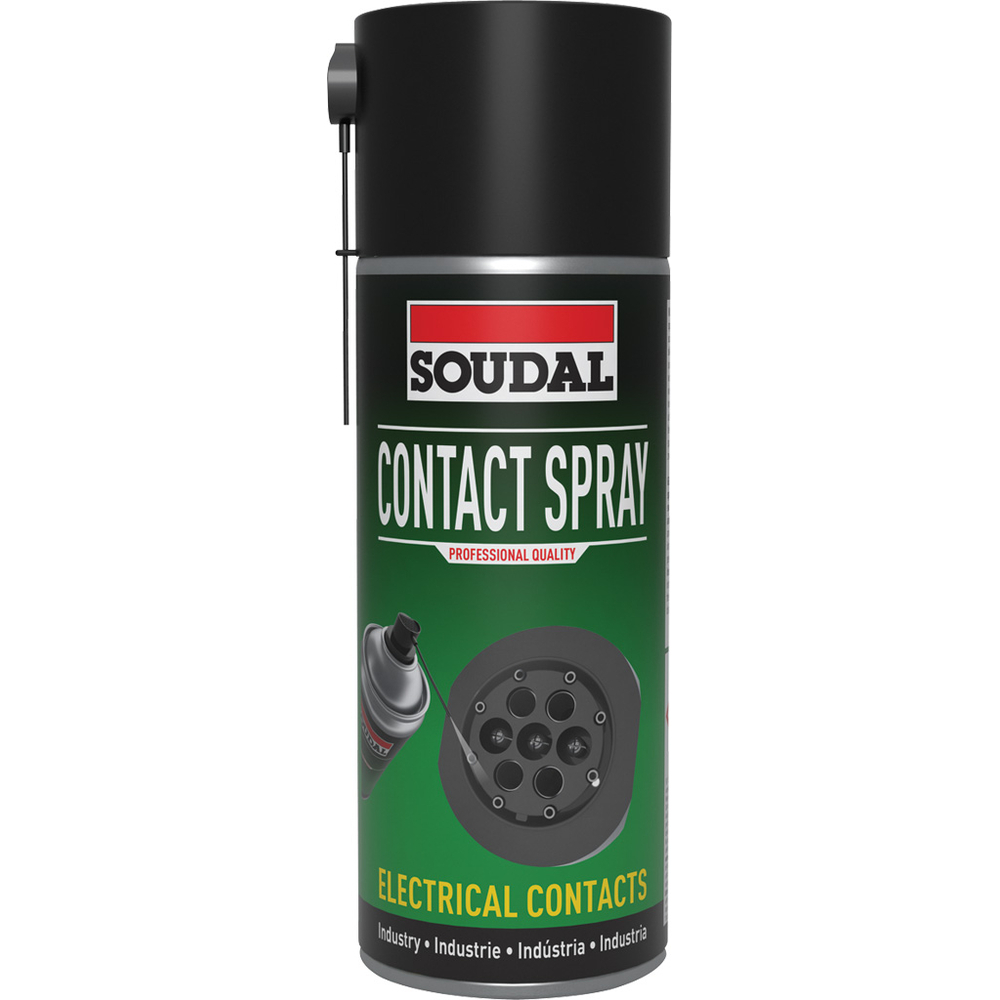 6 aérosols 400ml de contact spray - spray contact électrique - SOUDAL - 119715