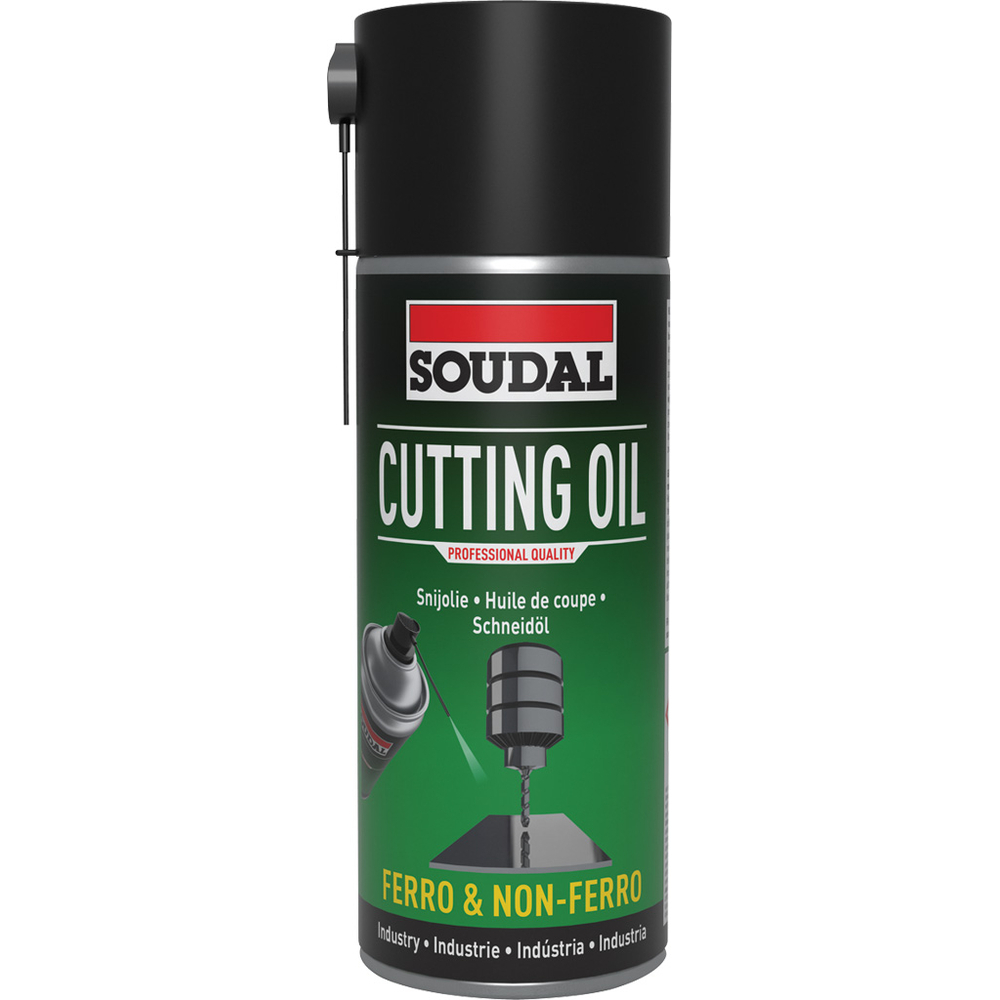 6 aérosols 400ml de cutting oil - huile de coupe et de perforation - SOUDAL - 119717