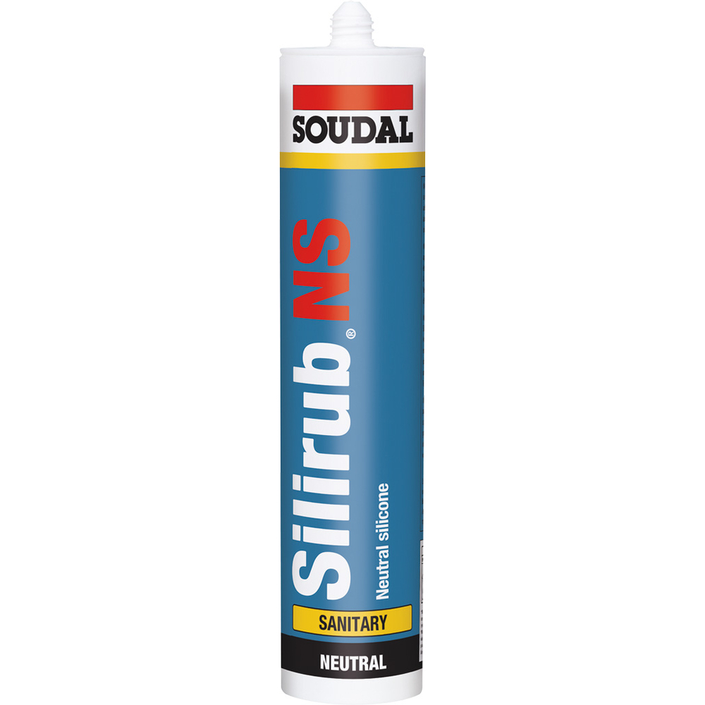 24 cartouches 300 ml SILIRUB ns transparent - SOUDAL - 120655