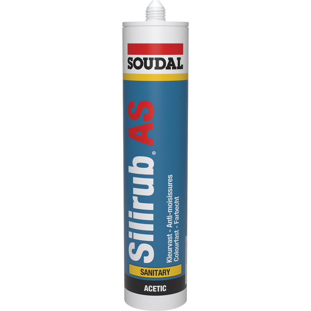 24 cartouches 300 ml SILIRUB as transparent - SOUDAL - 120657