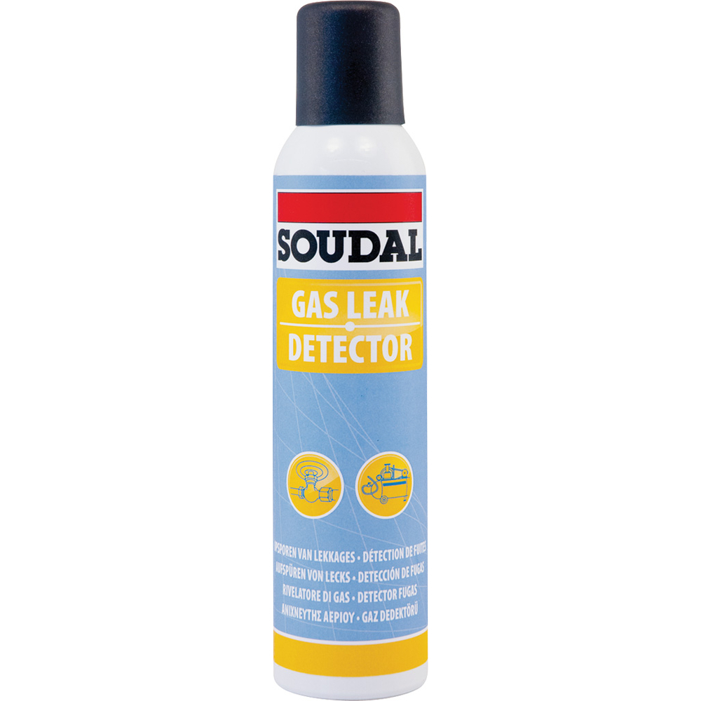 12 aérosols 250ml de gas detector / détecteur de fuite de gaz - SOUDAL - 123748