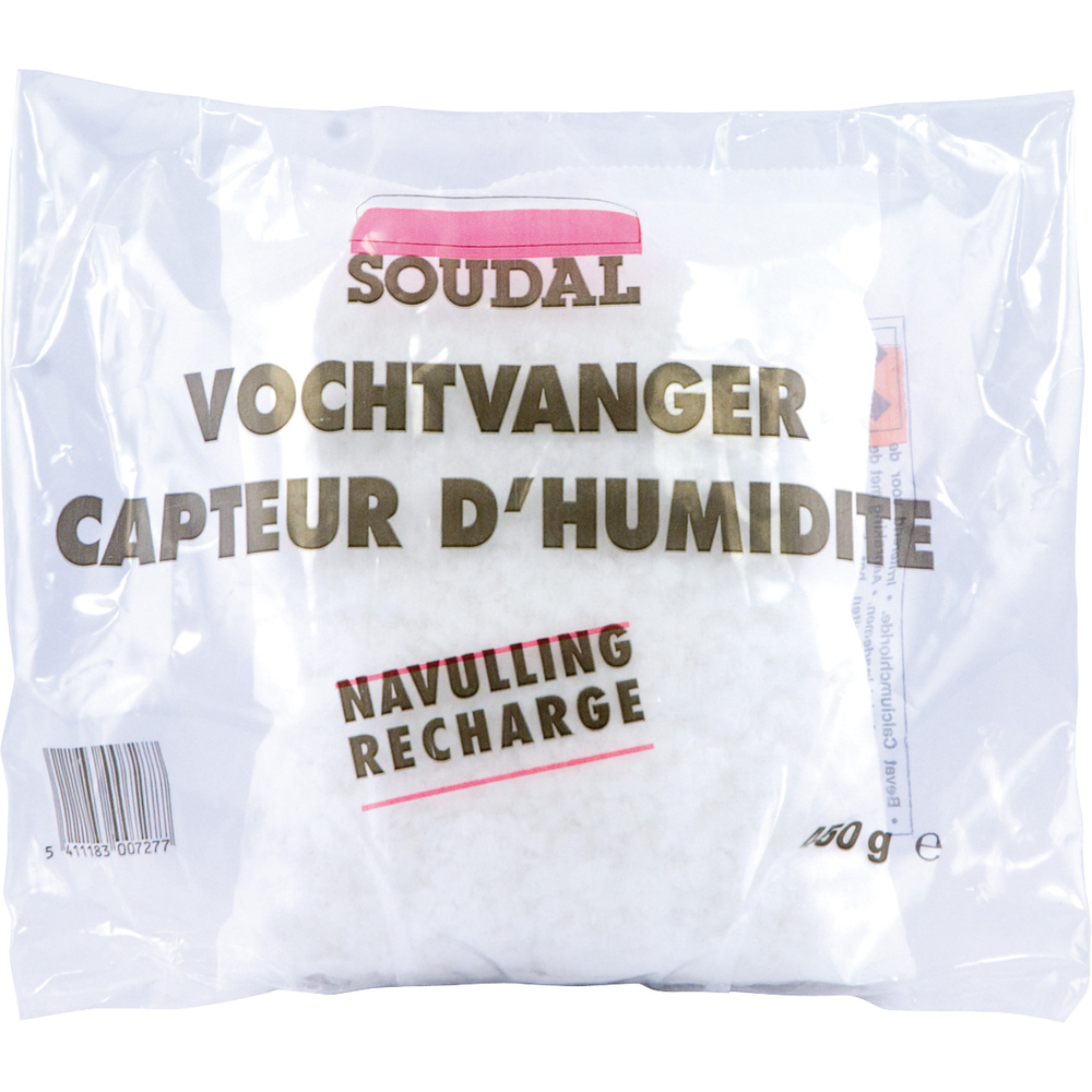 12 recharges 1 kg capteur d'humidité - SOUDAL - 125937