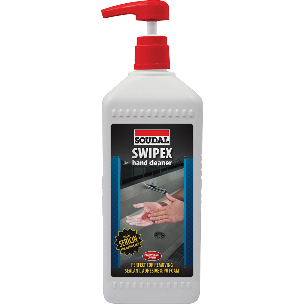 6 dispenseurs 1L swipex nettoyant main - SOUDAL - 127329