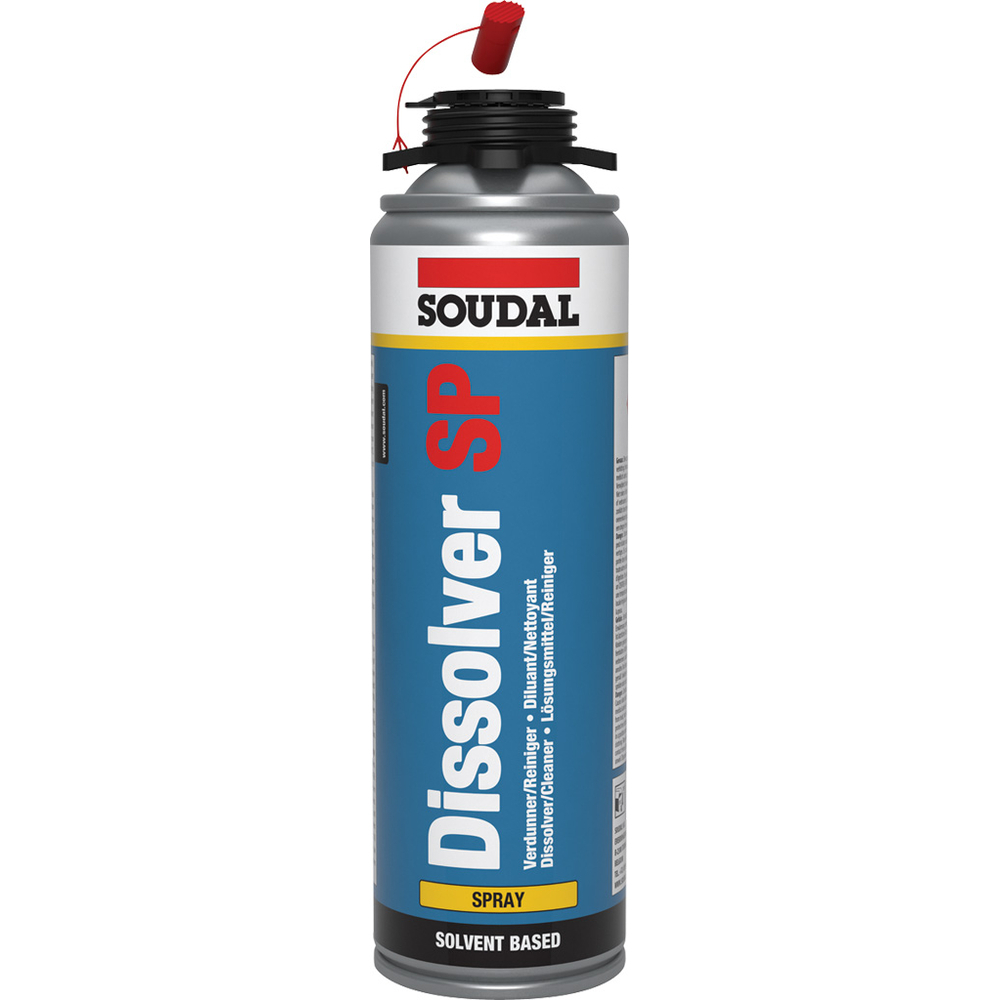 12 aérosols 500ml de nettoyant colle contact dissolver sp - SOUDAL - 128510