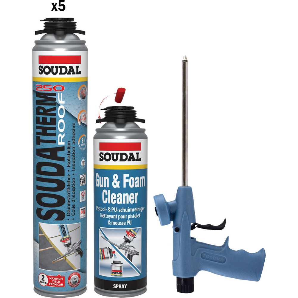 Kit de demarrage SOUDATHERM roof 250 - SOUDAL - 128609