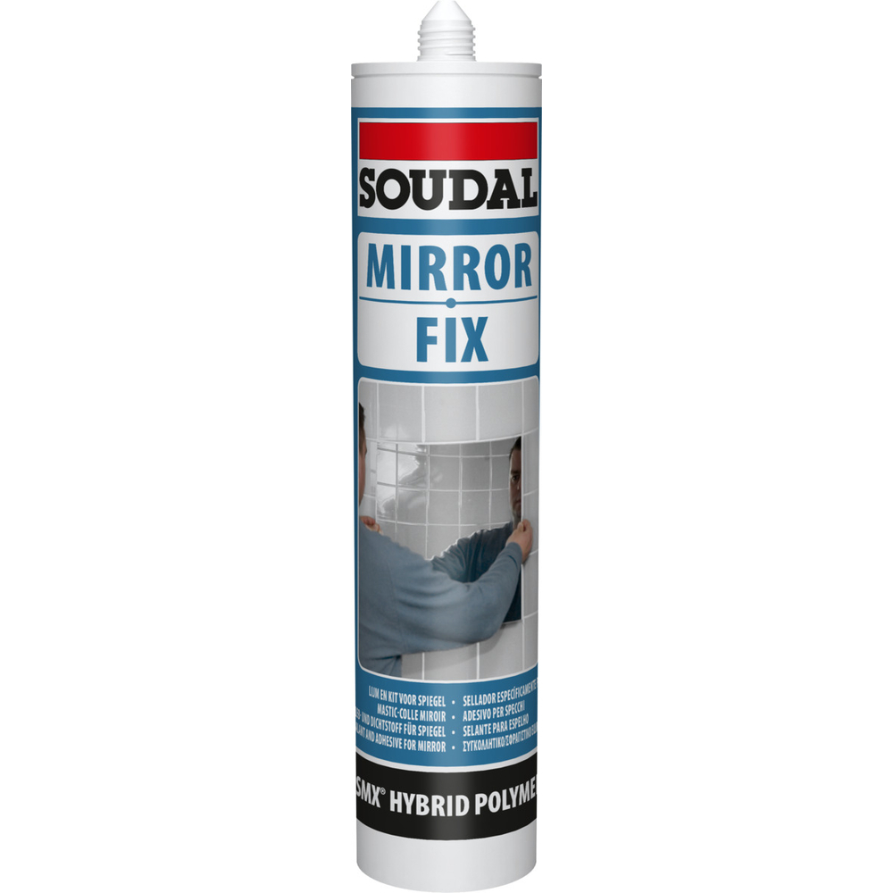 6 cartouches 290 ml mirror fix blanc - SOUDAL - 132437