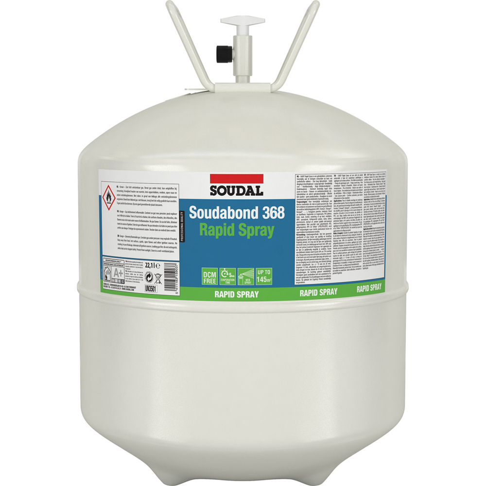 22,1L SOUDABOND 368 rapid spray transparent - SOUDAL - 144246