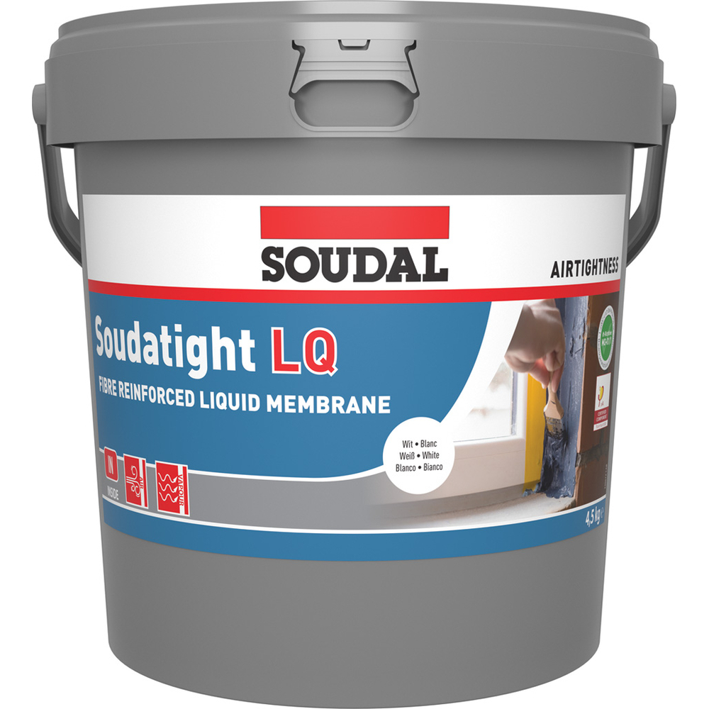 Seau 4,5 kg SOUDATIGHT LQ blanc - SOUDAL - 145788