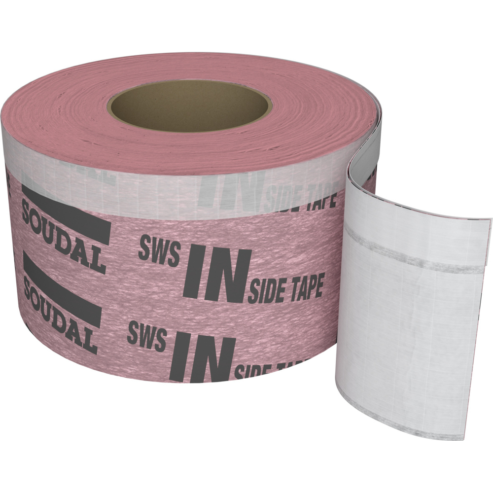 Bande d'étanchéité SWS inside extra 100 mm 1 rouleau de 30m - SOUDAL - 145958