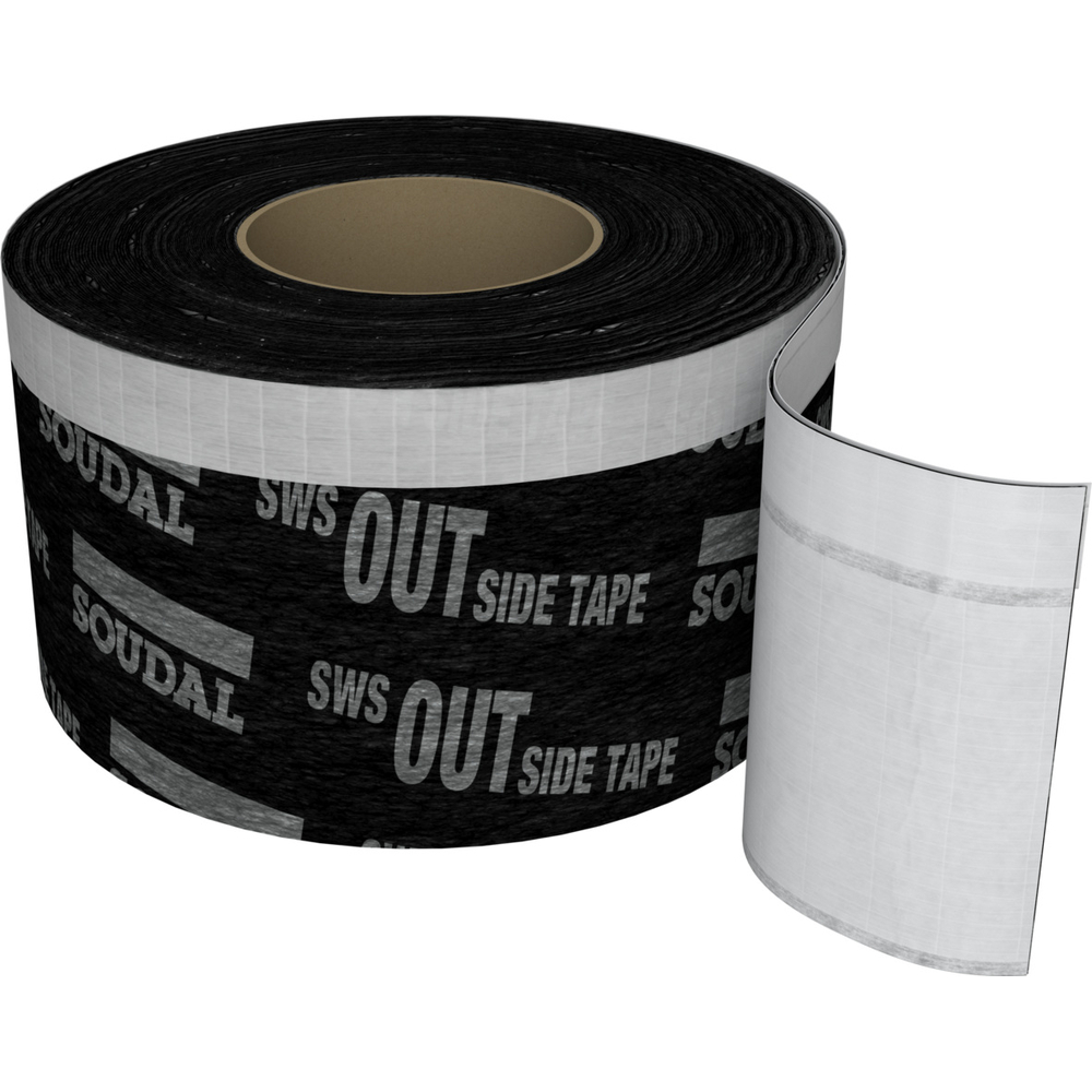 Bande d'étanchéité SWS outside extra 100 mm 1 rouleau de 30m - SOUDAL - 145966