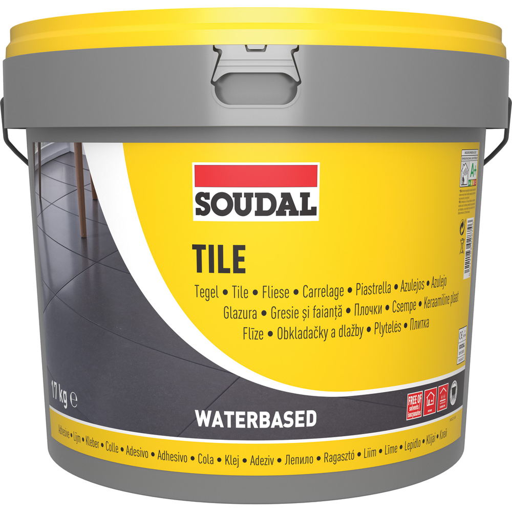 Seau 17 kg colle super carrelage 24a - SOUDAL - 154629
