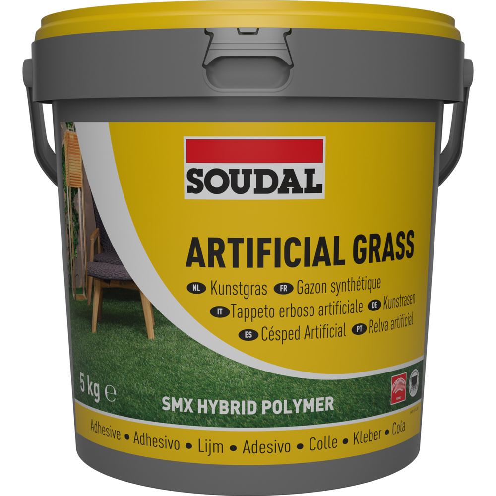 Seau 5 kg colle gazon synthétique - SOUDAL - 154630
