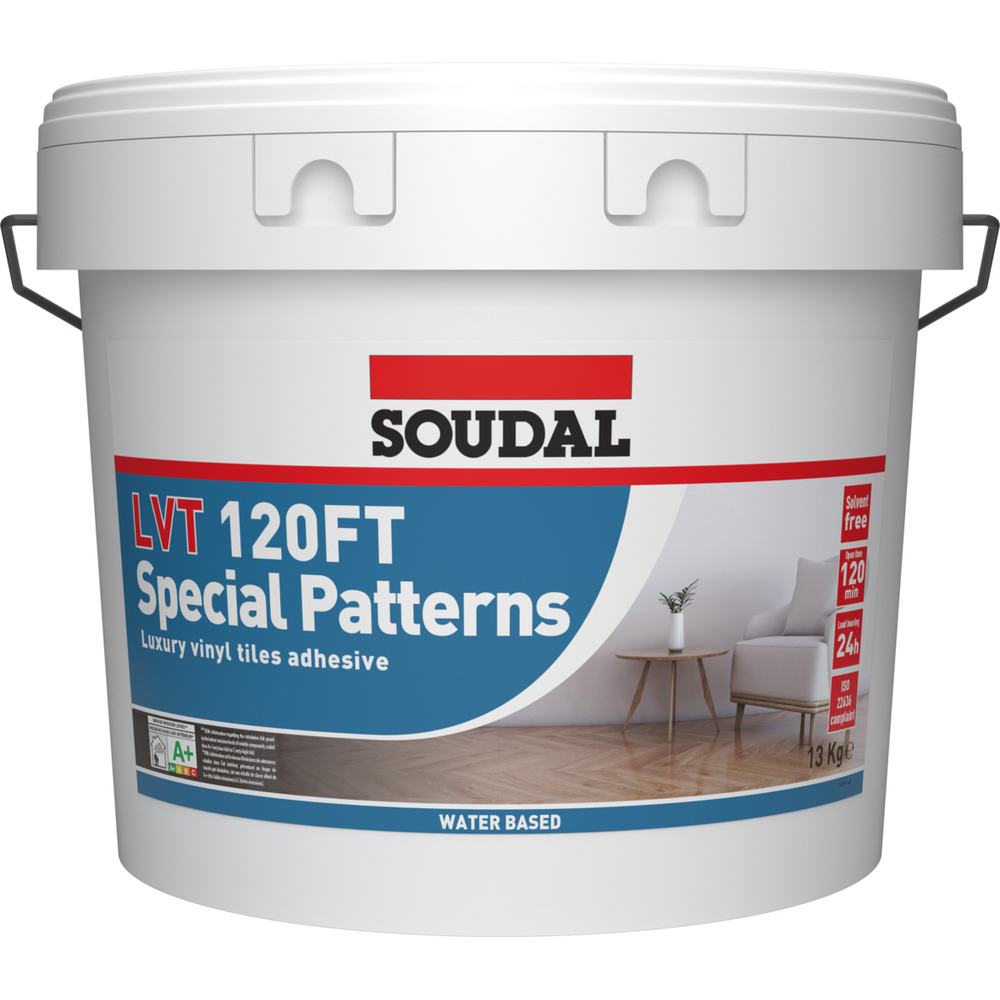 Seau 13 kg colle lvt 120 ft : sols motifs speciaux - SOUDAL - 157787