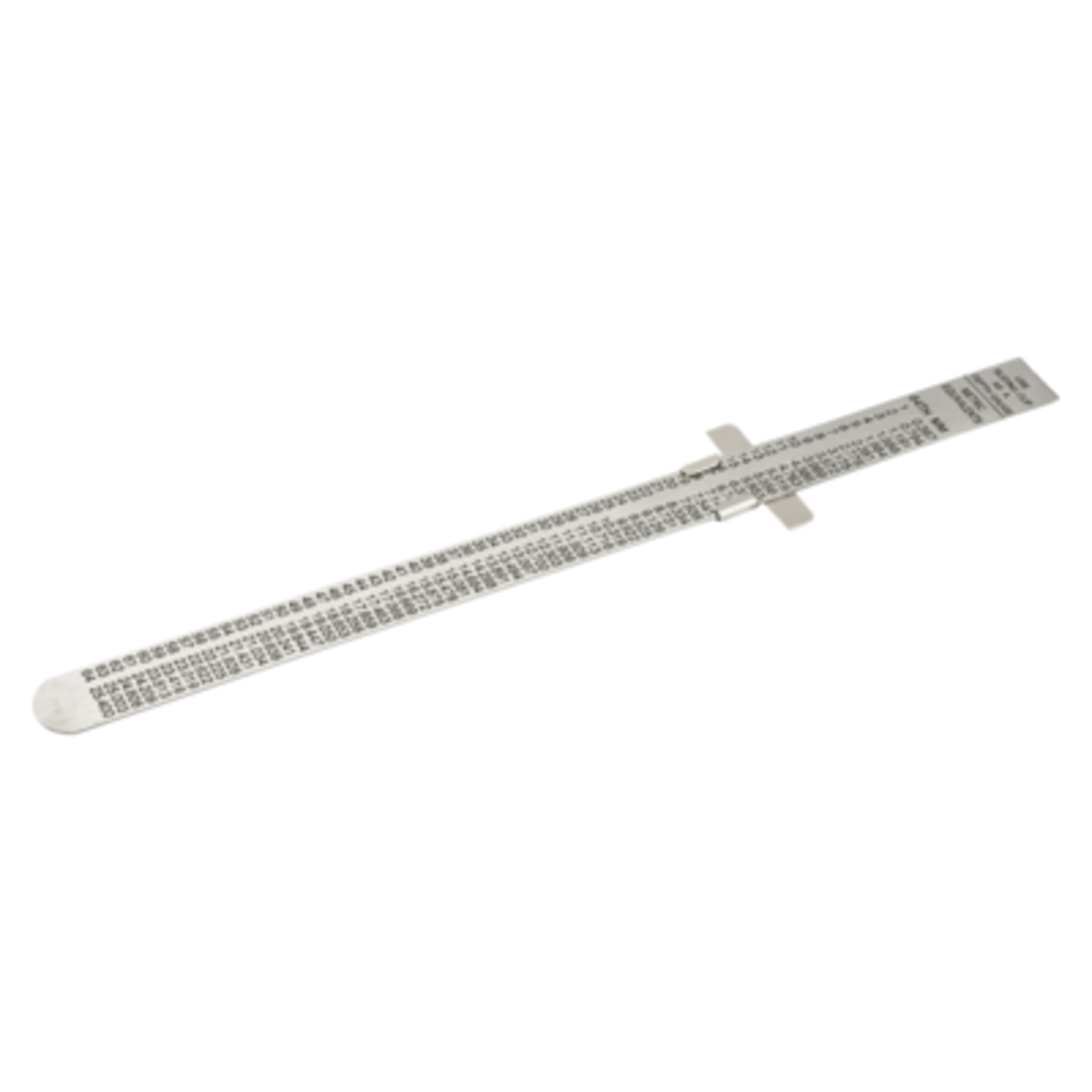 Règle flexible acier inox 160 mm avec clips poche métrique et pouce BAHCO - 1179-FLX