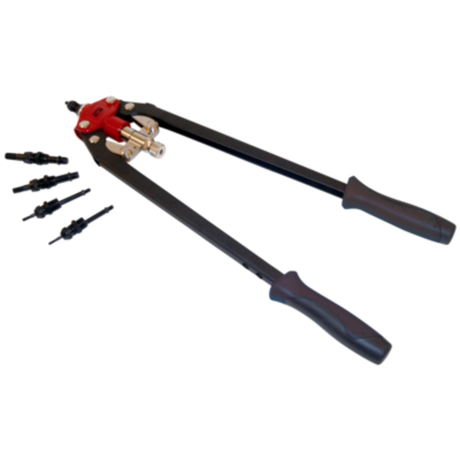 Pince à riveter usage deux mains M4-M10 avec 5 inserts et clé BAHCO - 1468-M10