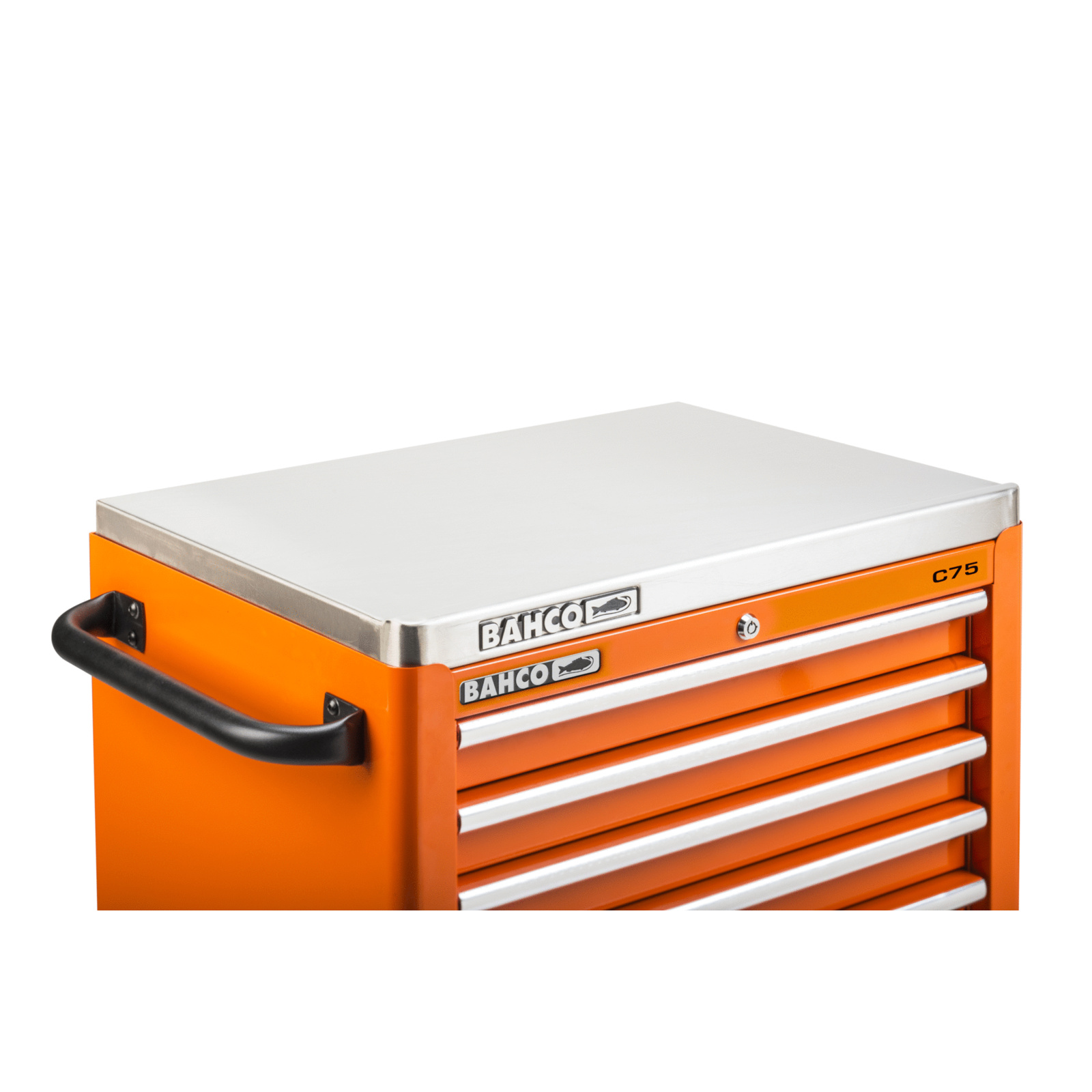 Plateau inox pour servante 40 x 495 x 1010 mm intérieur MDF BAHCO - 1470KXL-ACTSS