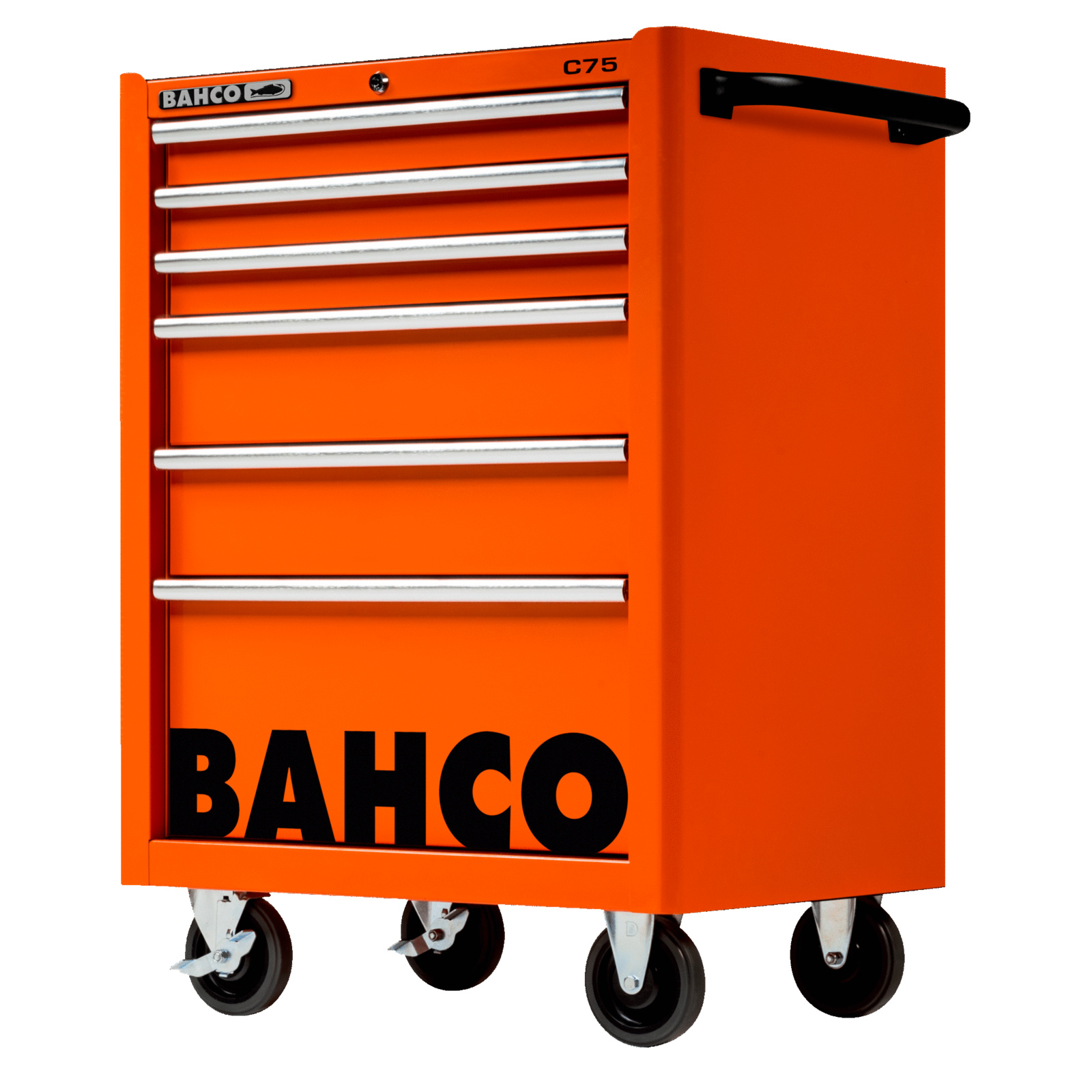Servante 6 tiroirs 956 x 501 x 763 mm bleu avec verrouillage Lock&Go BAHCO - 1475K6BLUE