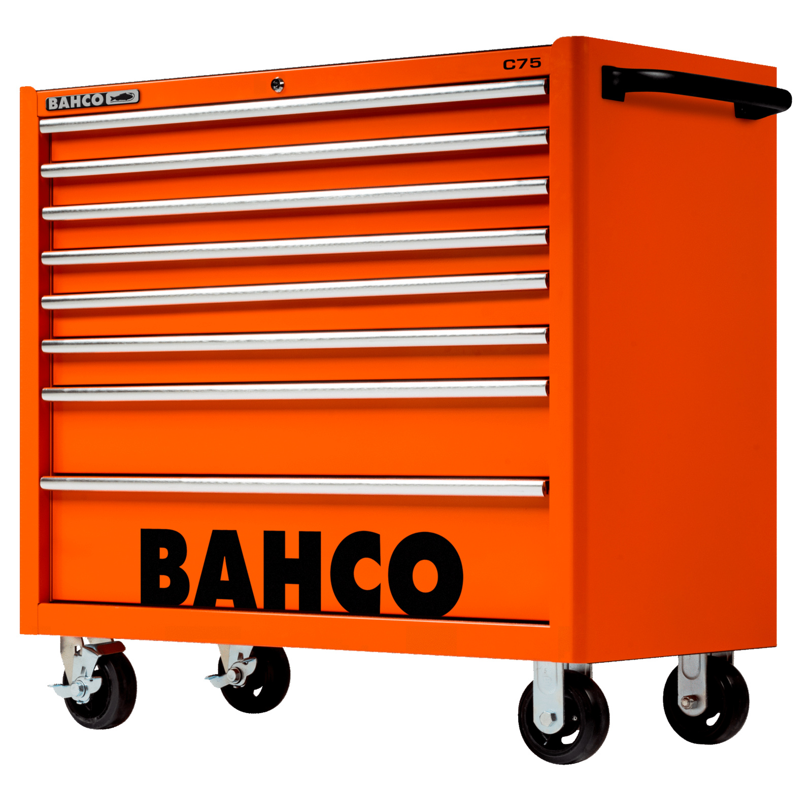 Servante 8 tiroirs capacité extra large rouge 986 x 501 x 1100 mm BAHCO - 1475KXL8RED