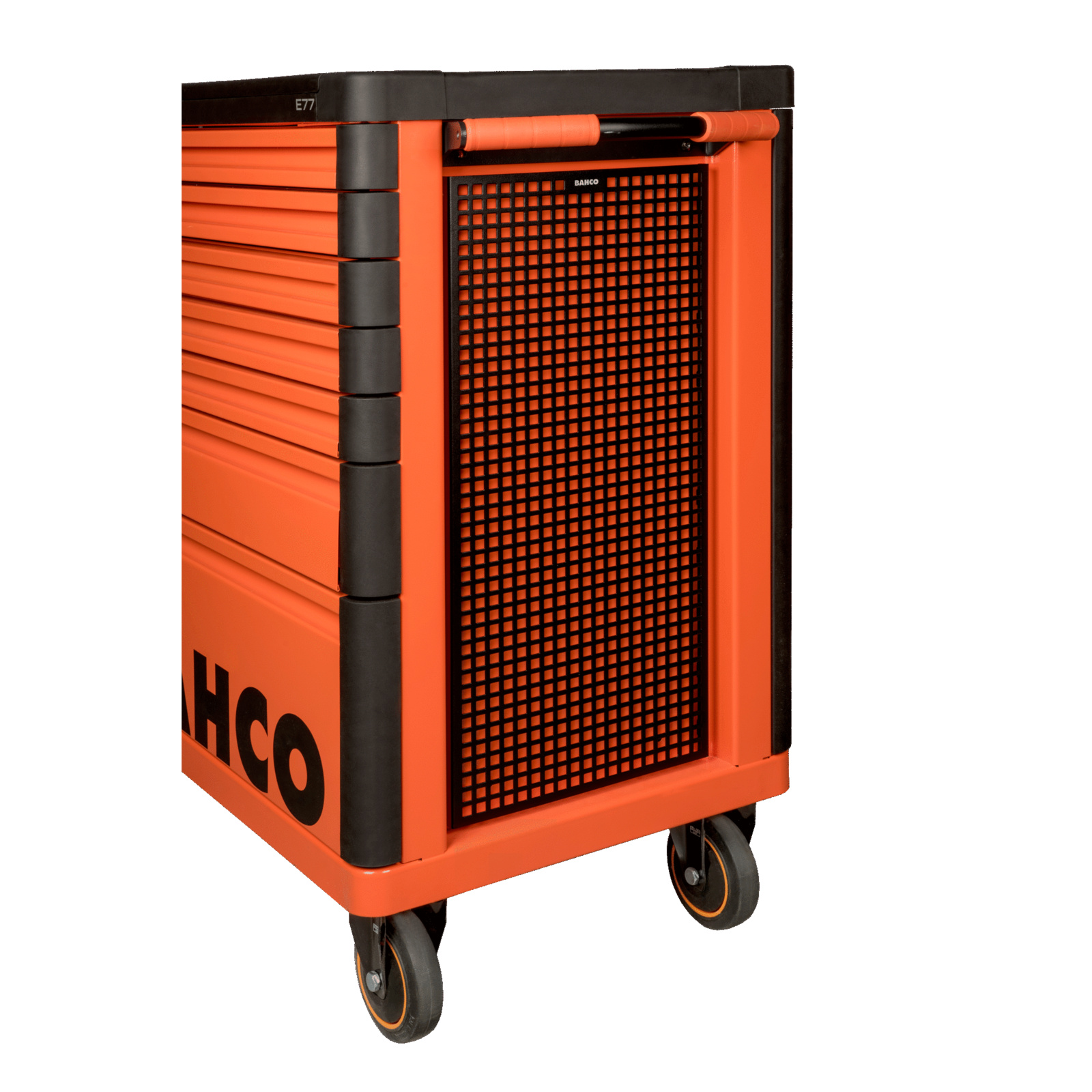 Panneau latéral capacité stockage double côté 659 x 300 x 18 mm noir BAHCO - 1477K-AC22