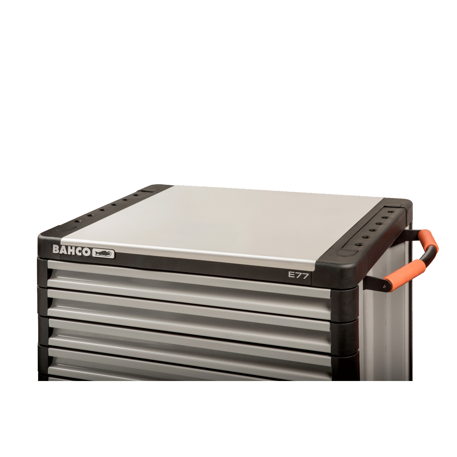 Plateau inox 550 x 510 mm pour servantes storage HUB 1477K et 1487K BAHCO - 1477K-ACTSS