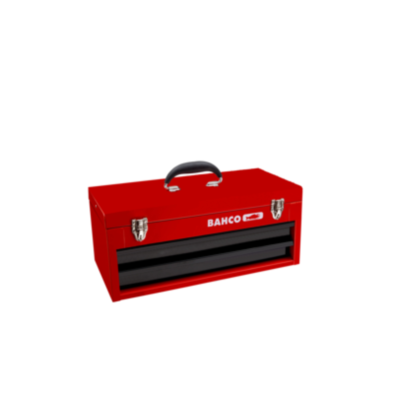 Caisse à outils métallique 2 tiroirs 523 x 257 x 247 mm avec plateau supérieur BAHCO - 1483K2RB