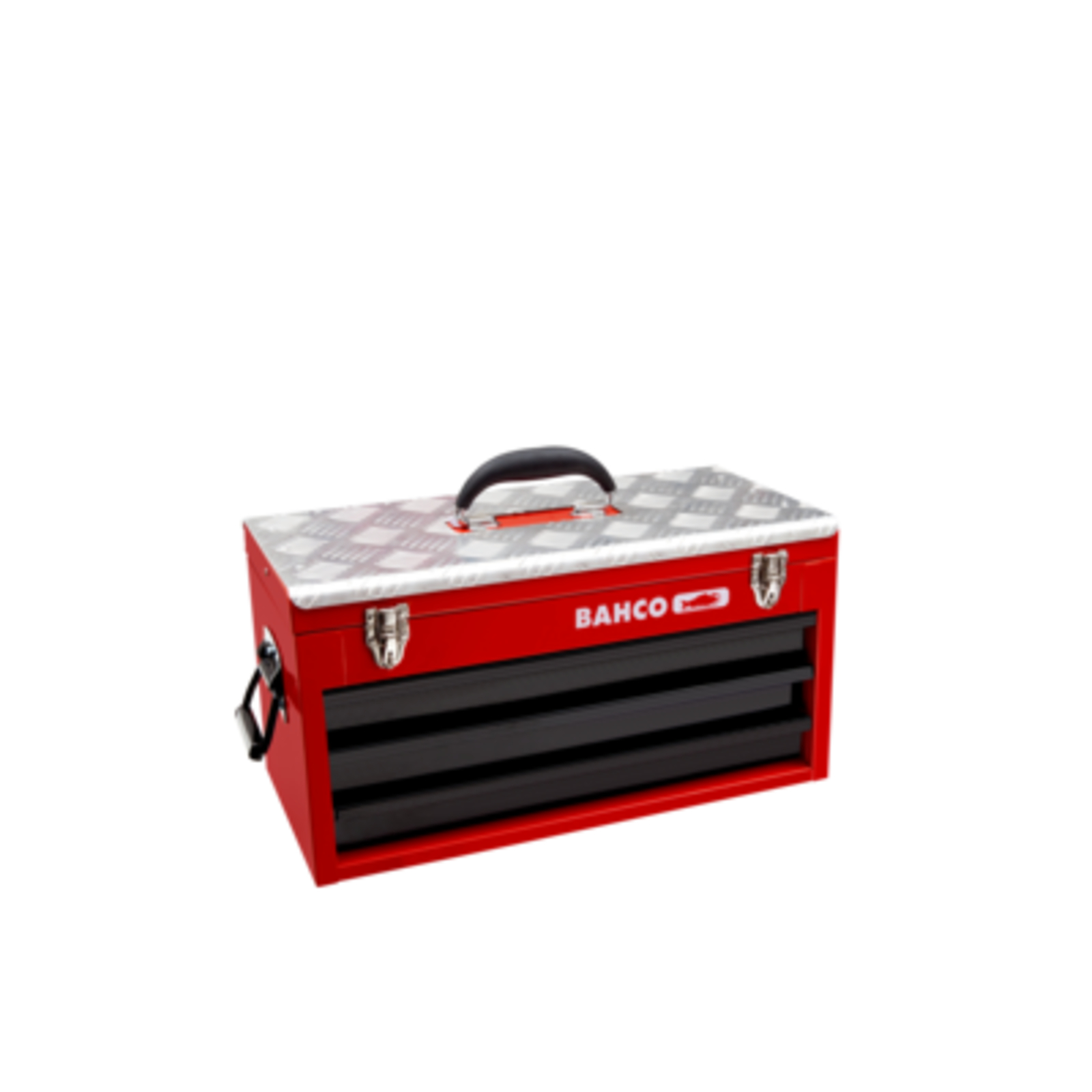 Caisse à outils métallique 3 tiroirs usage intensif avec plateau supérieur BAHCO - 1483KHD3RB