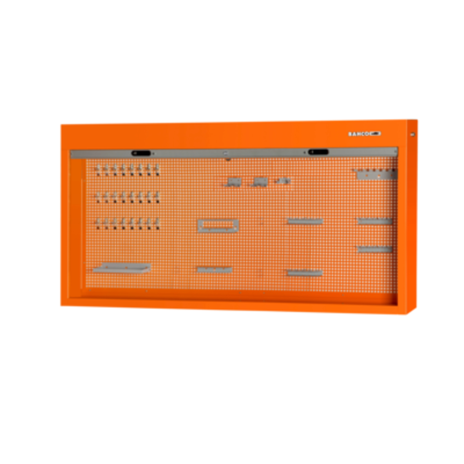 Armoire pour établi ou mur avec rideau crochets verrouillage clé ronde 900 x 1800 x 170 mm BAHCO - 1495CS18HK