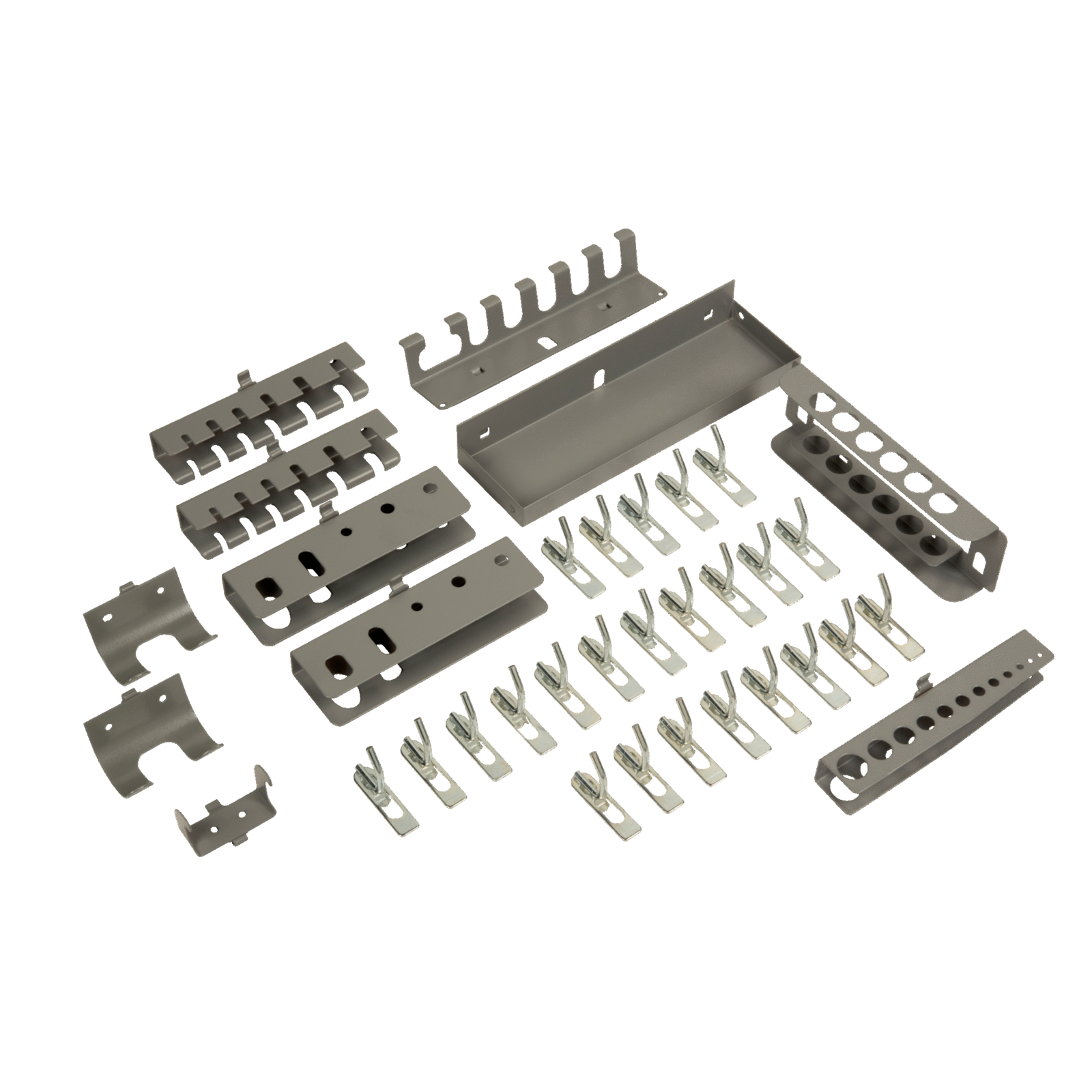 Kit crochets 35 pièces pour armoire et panneau 1495 BAHCO - 1495CS-AC1