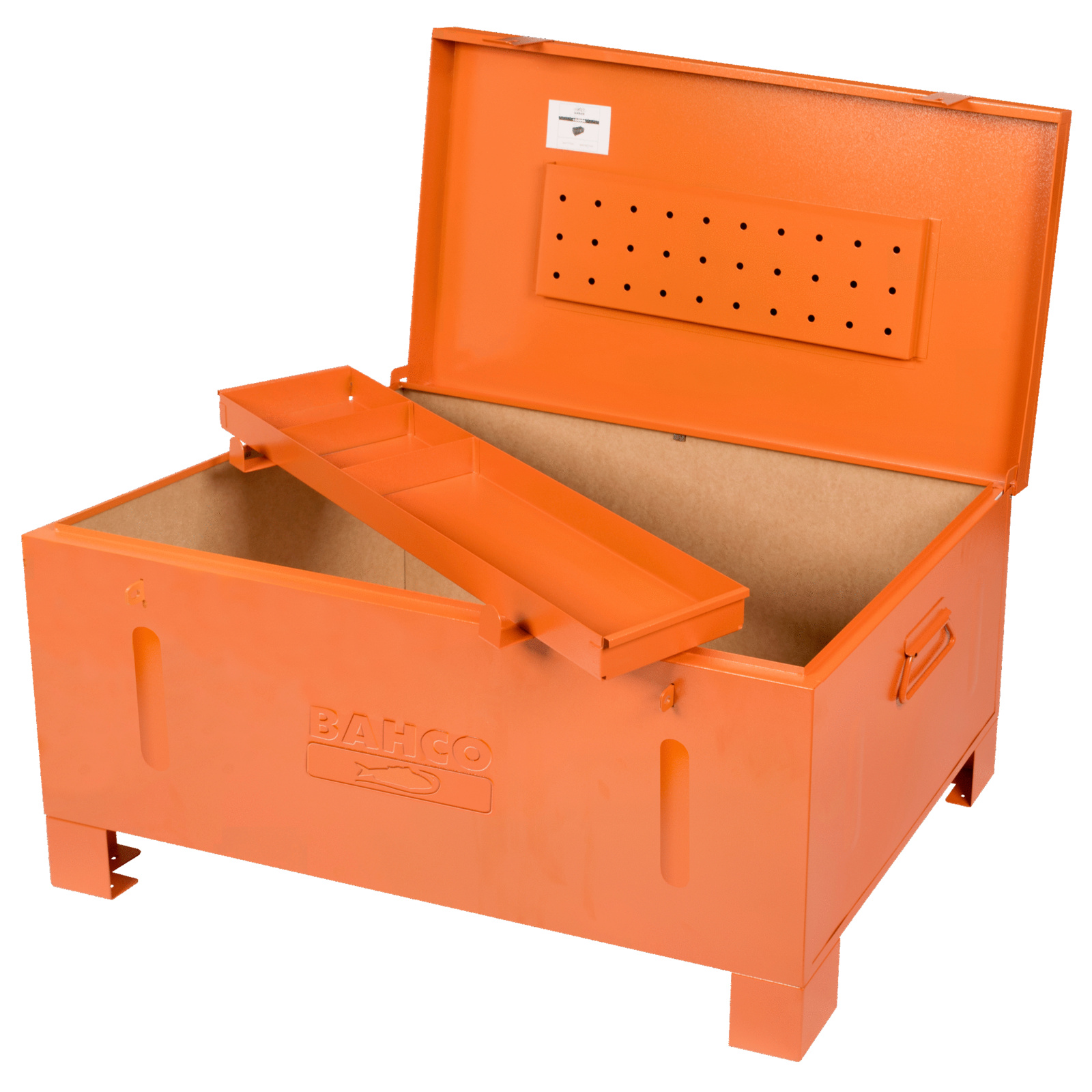 Coffre de maçon 910 x 530 x 530 mm avec plateau amovible et porte-documents BAHCO - 1496MB5