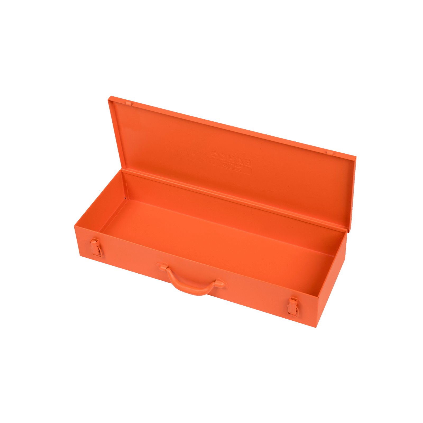 Coffre à outils maçon métal 100 x 230 x 605 mm 30 kg avec poignée et 2 loquets BAHCO - 1497MB13