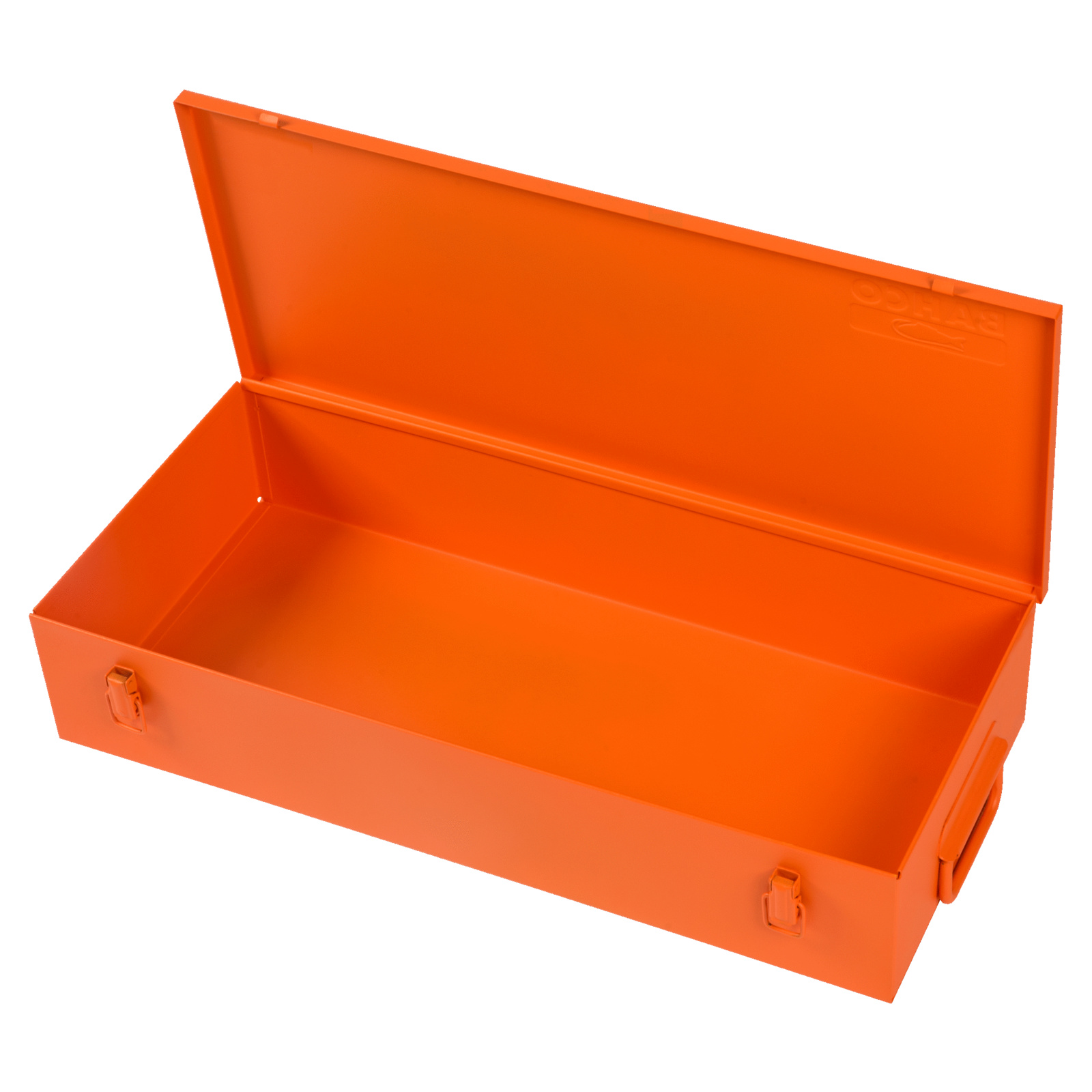 Coffre à outils maçon métal 122 x 270 x 640 mm avec 2 loquets BAHCO - 1497MB18