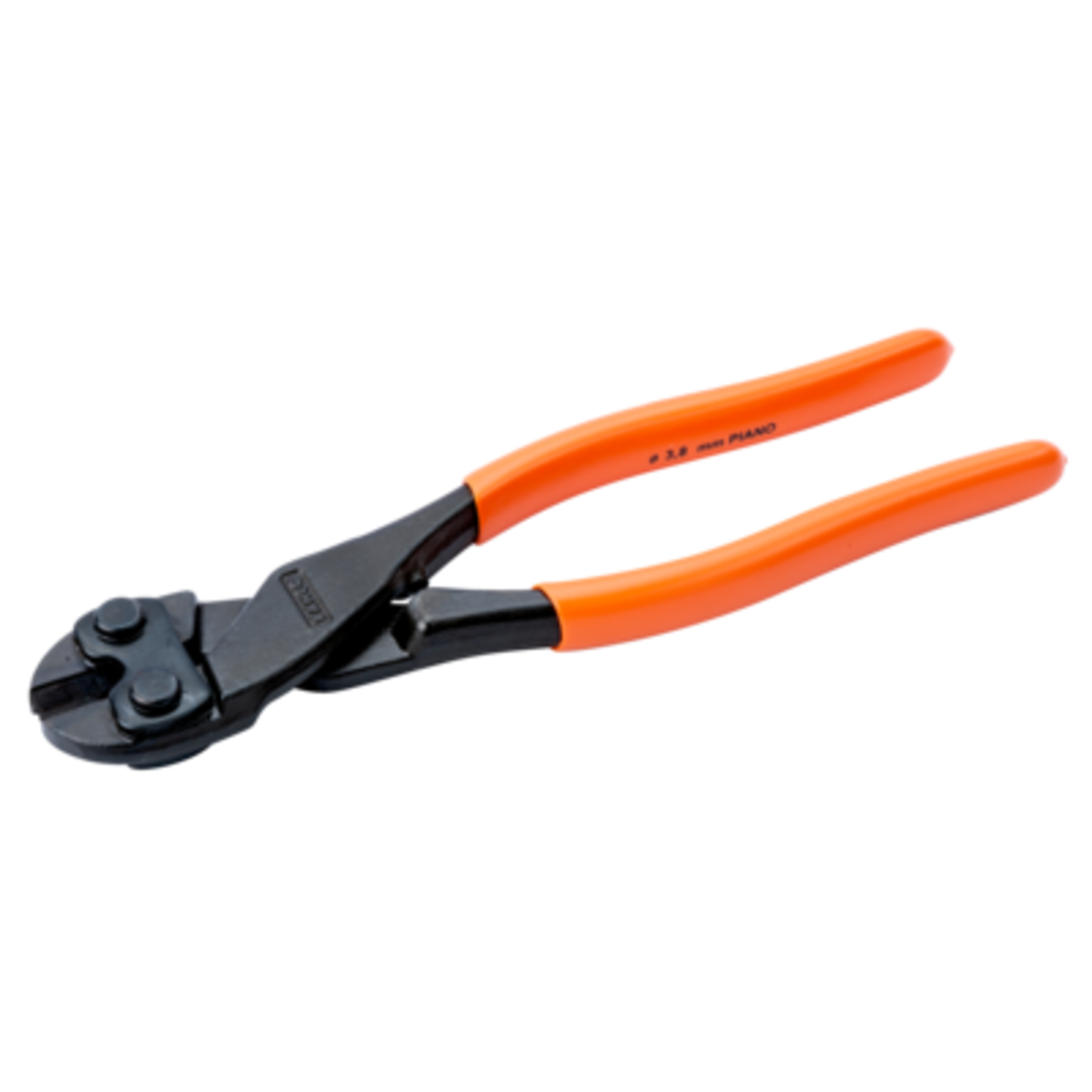 Pince coupante précision corde piano 3,8 mm 205 mm poignées PVC finition phosphatée BAHCO - 1520 D