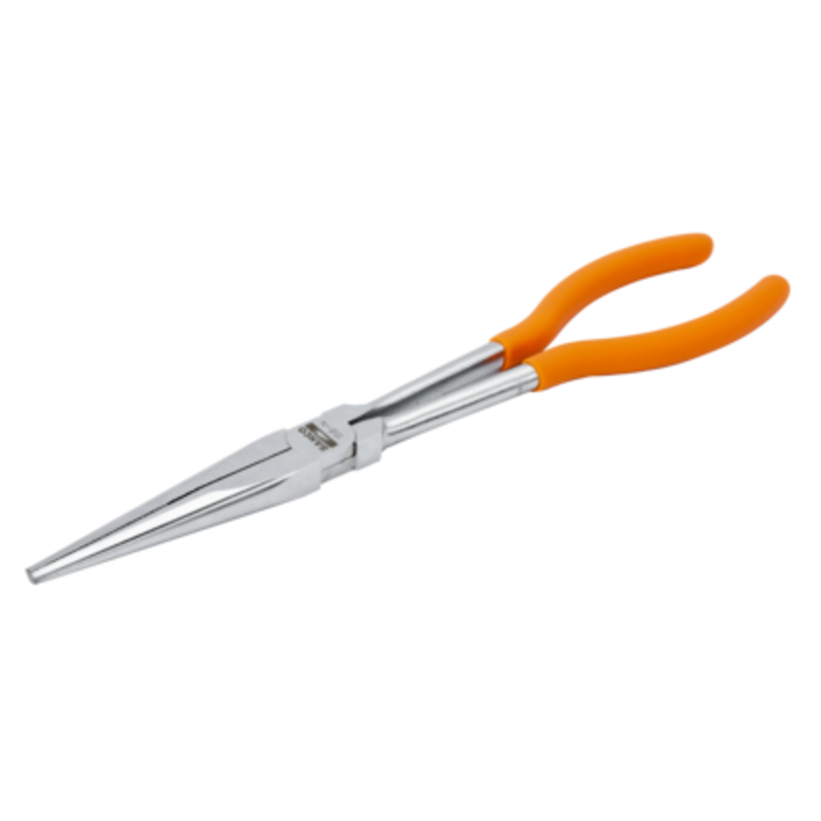 Pince à bec demi-rond extra-longue 280 mm poignées PVC BAHCO - 158-N
