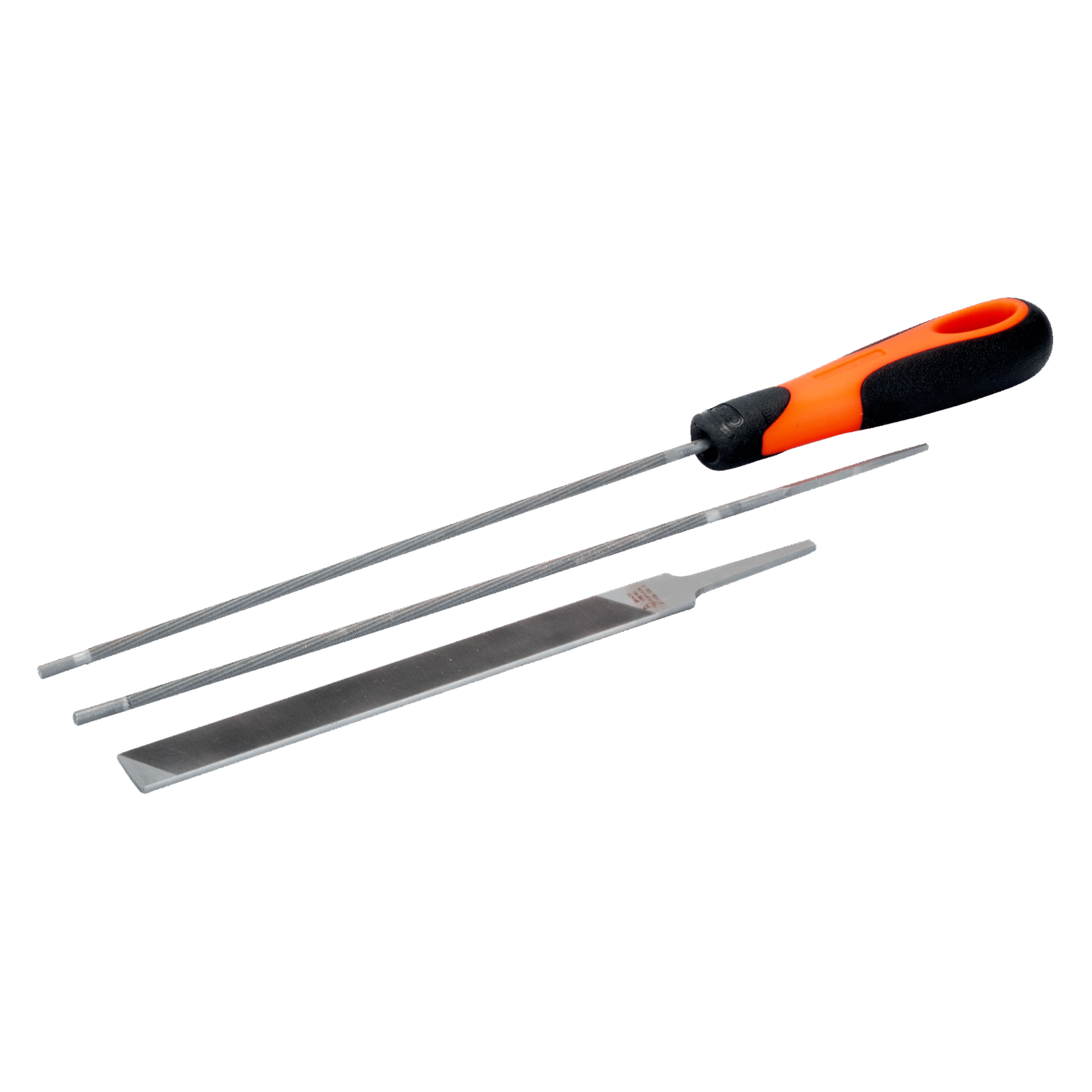 Jeu de limes tronçonneuse 5,5 mm 200 mm manche ERGO bimatière BAHCO - 168-COMBI-5.5