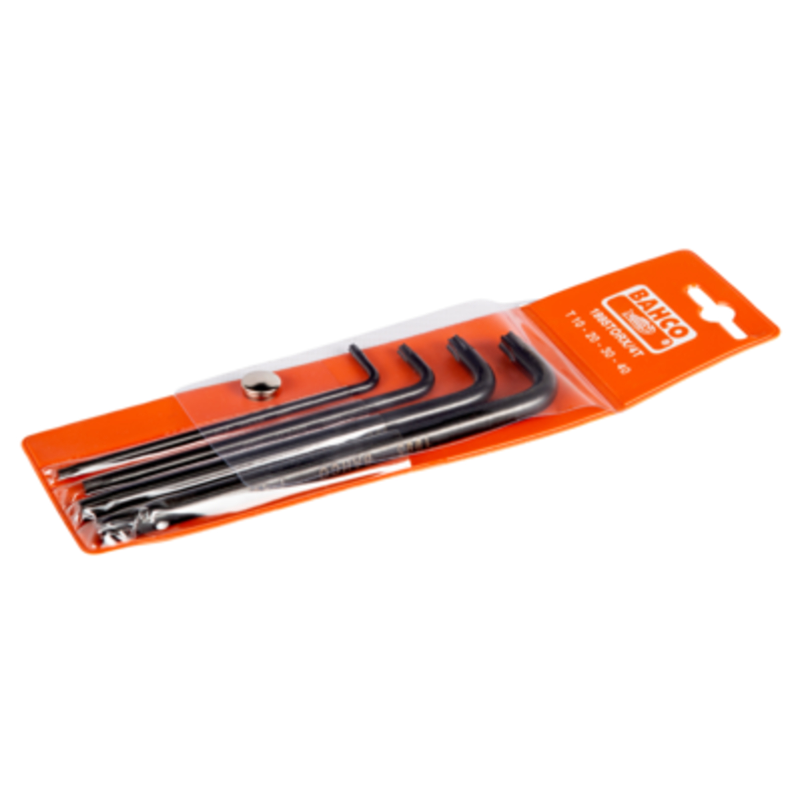 Jeu de clés mâles longues TORX T10-T40 4 pcs finition phosphatée BAHCO - 1995TORX/4T