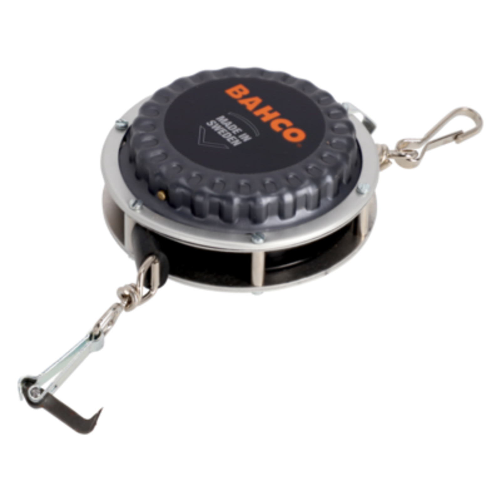 Mètre ruban 15 m boîtier aluminium avec crochet et marqueurs adhésifs BAHCO - 2000