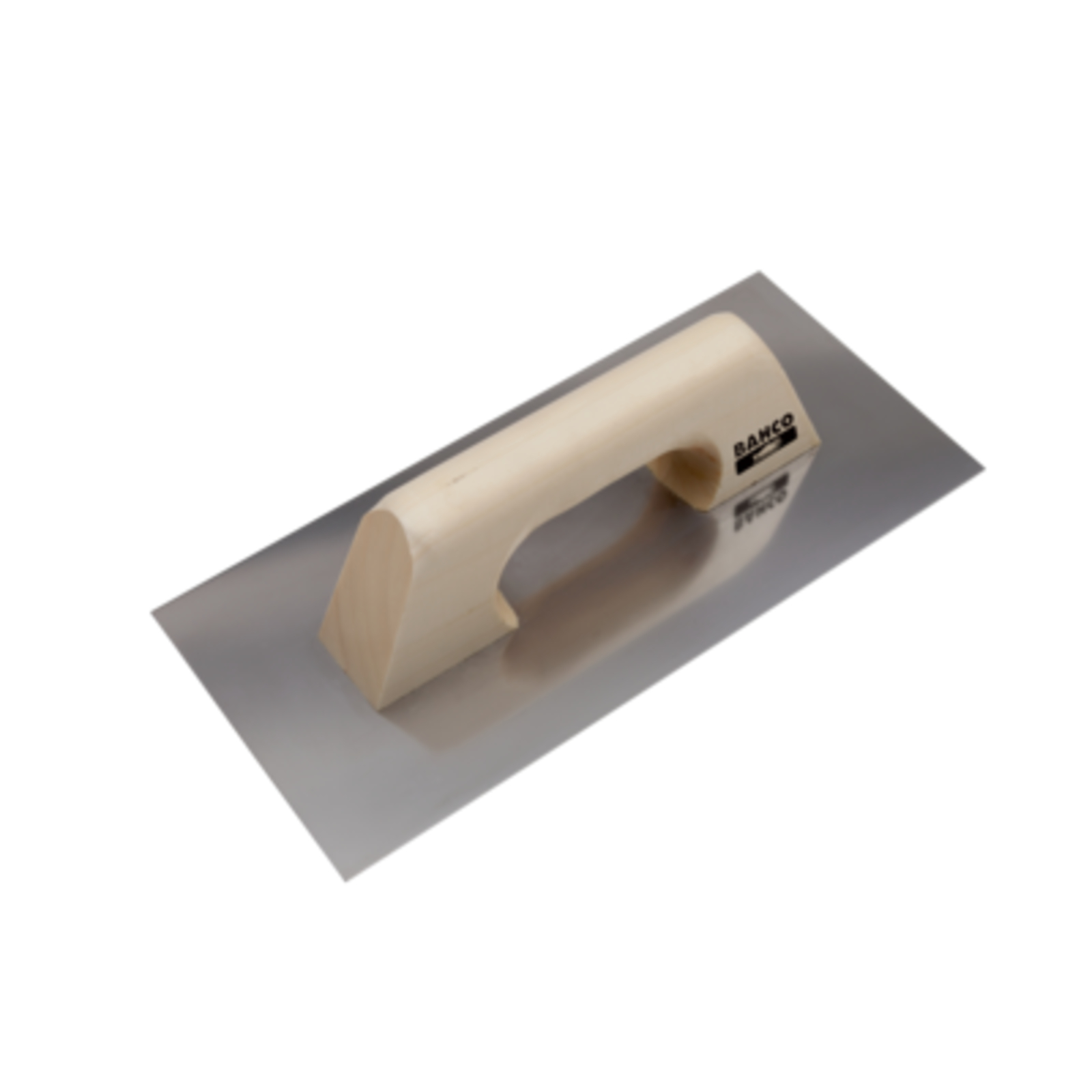 Platoir lame acier inoxydable 300 x 140 mm poignée bois léger avec protection BAHCO - 2045A3000
