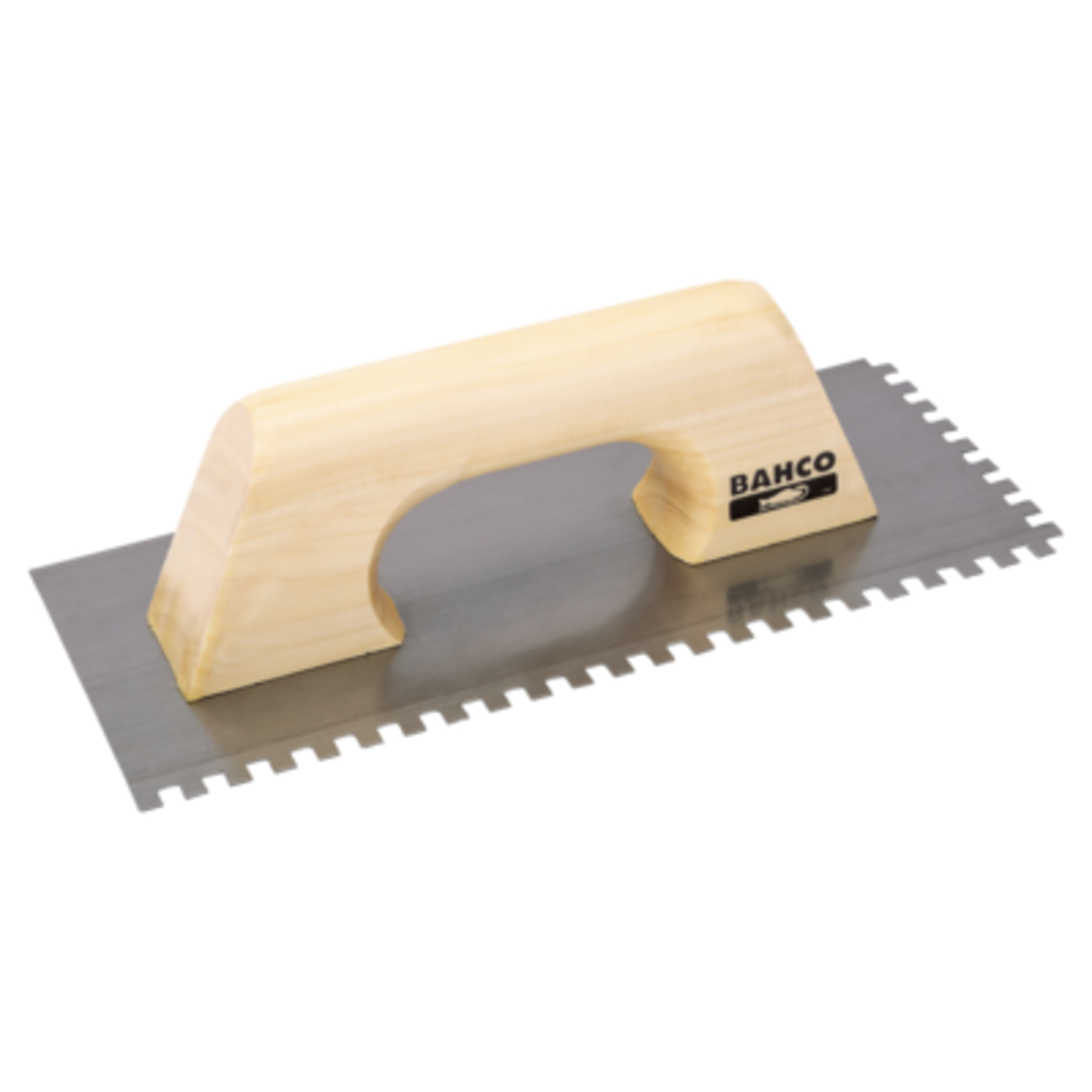 Platoir lame dentelée acier carbone 500 mm manche bois BAHCO - 209250100
