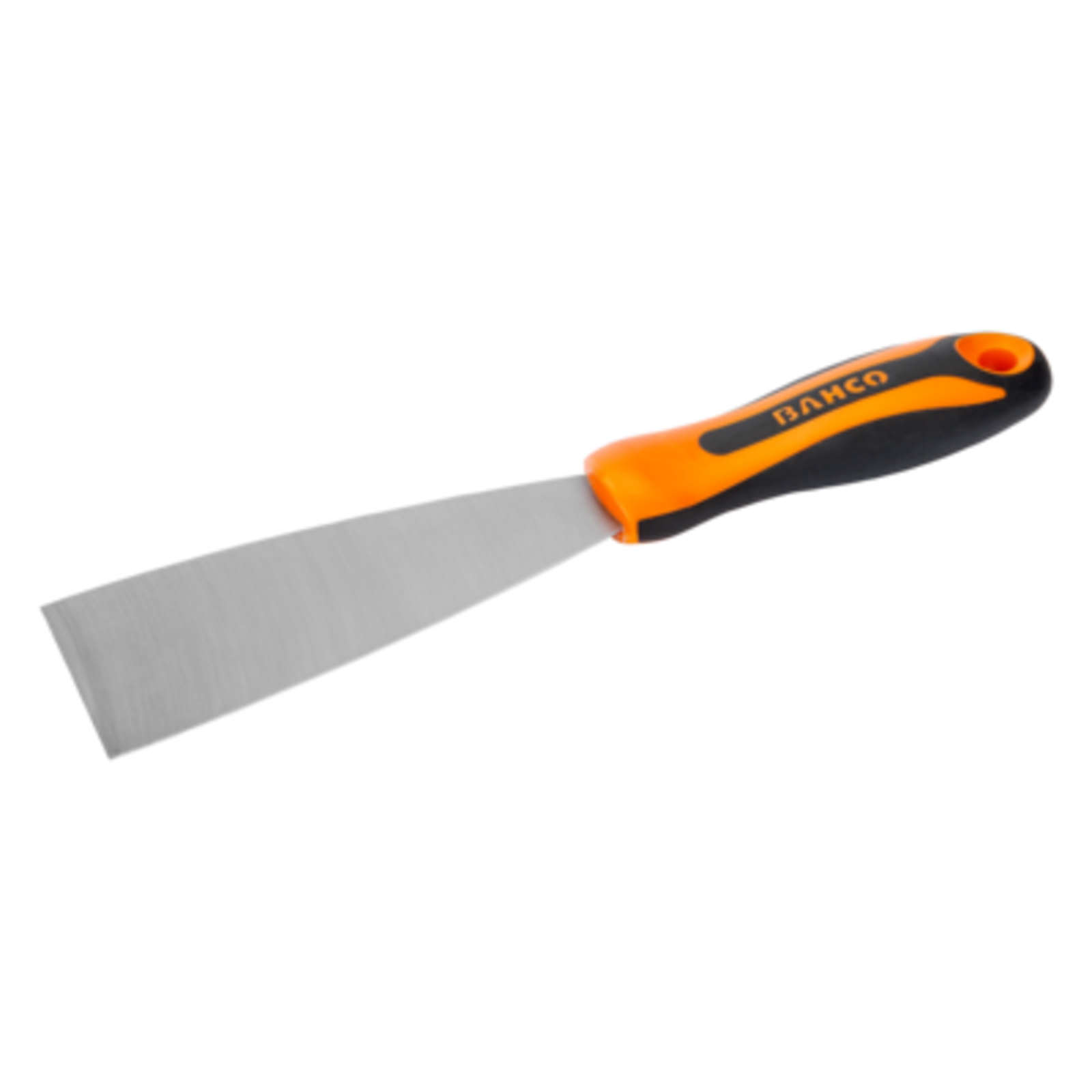 Couteau de peintre lame acier carbone 100 mm poignée bi-matière avec trou de suspension BAHCO - 215000100