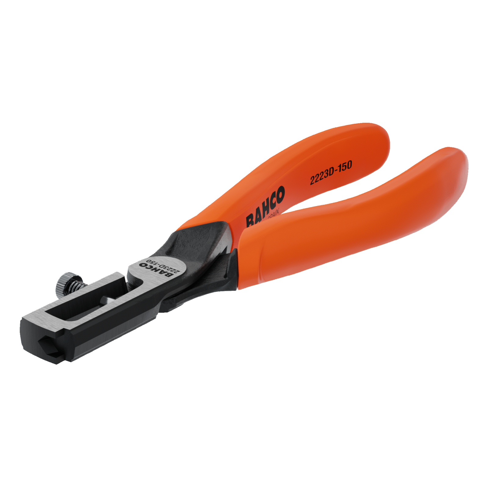 Pince à dénuder coupe-câble 0,5-5 mm poignées PVC finition phosphatée 160 mm BAHCO - 2223 D-150